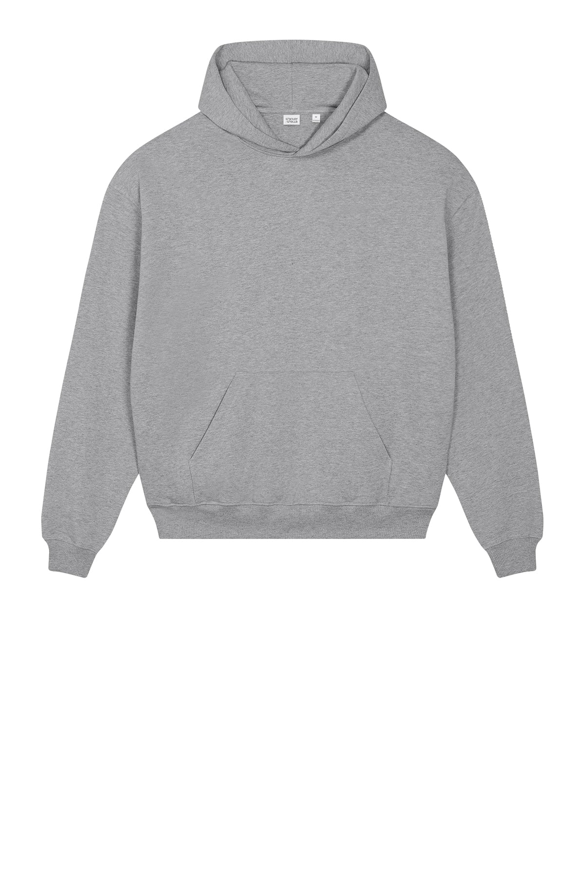 Stanley Stella Unisex Cooper Dry Custom Hooded Sweatshirts, Heather Grey