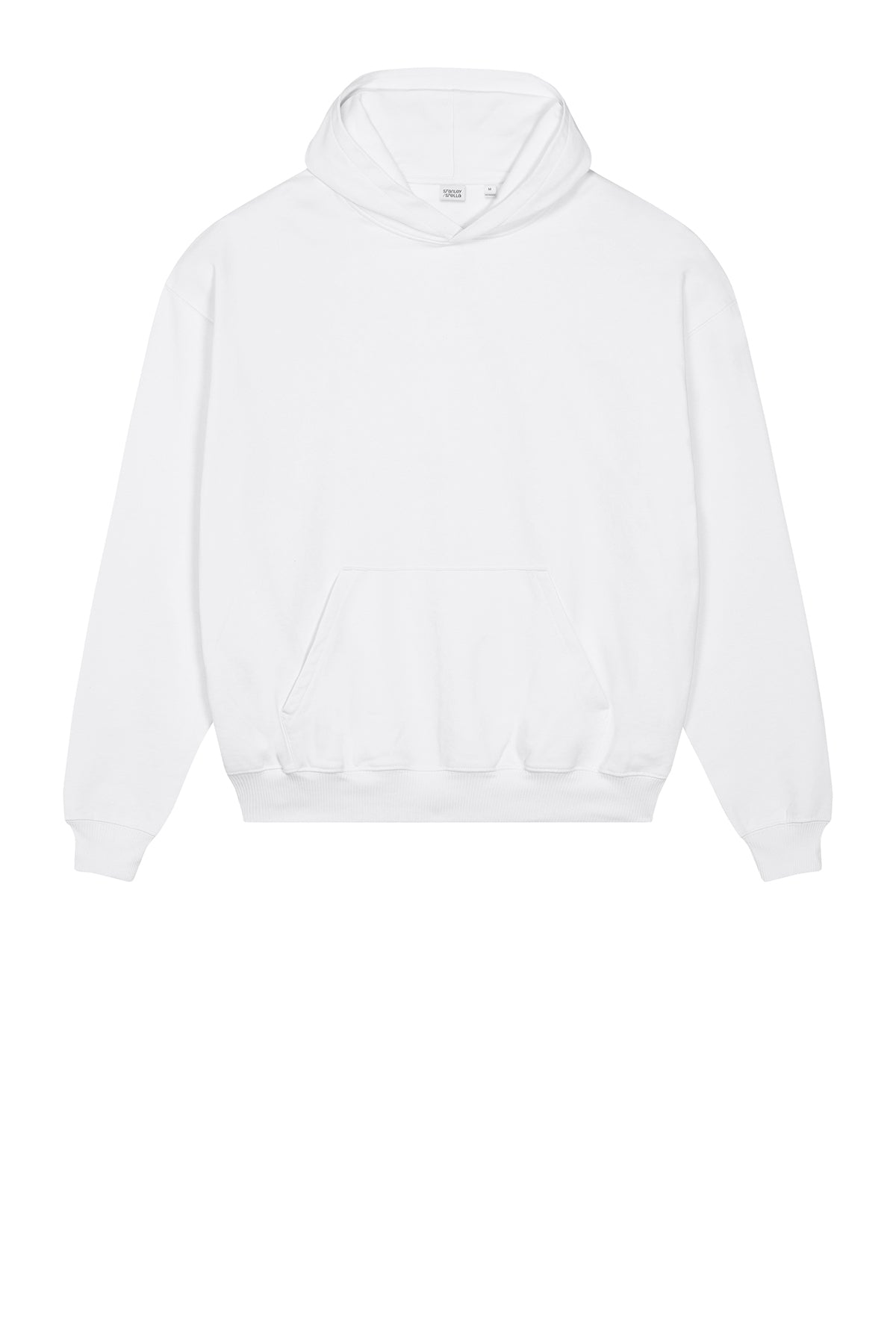 Stanley Stella Unisex Cooper Dry Custom Hooded Sweatshirts, White