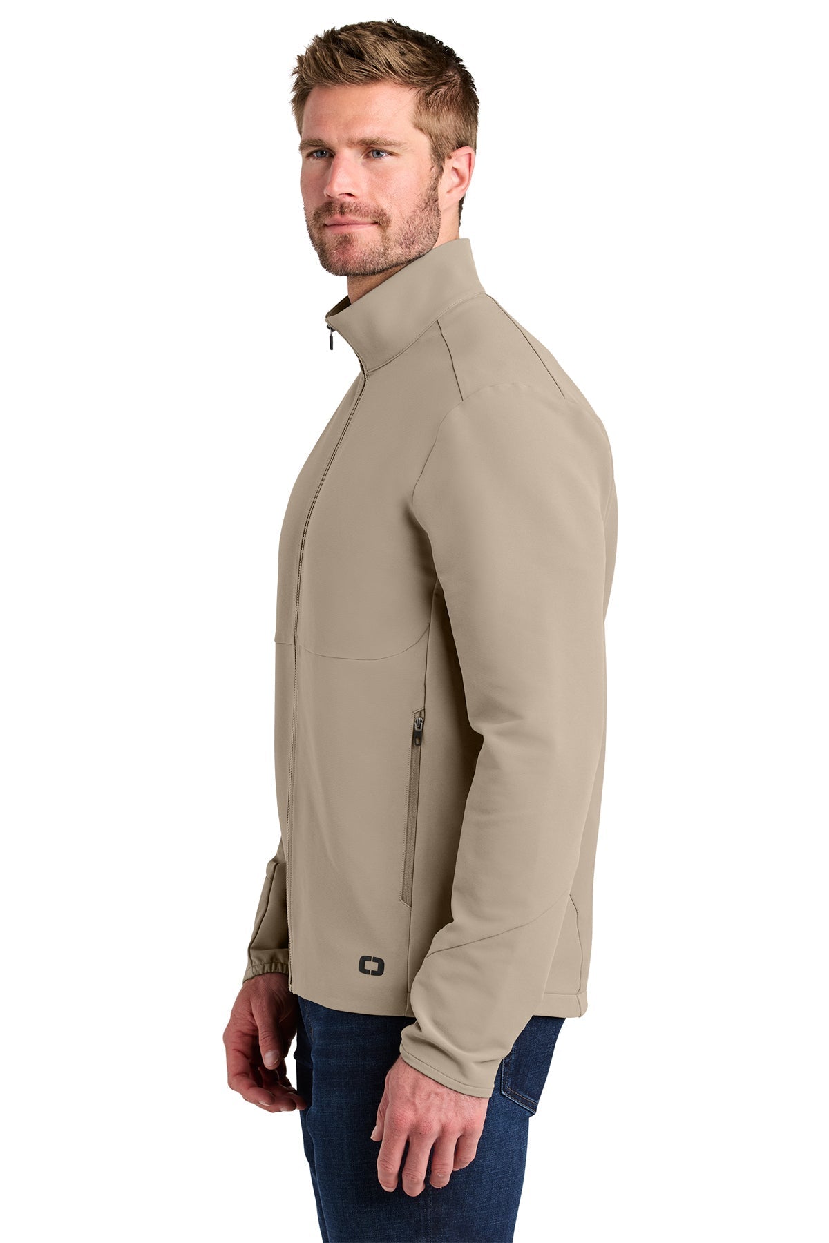 OGIO Kinetic Soft Shell Custom Jackets, Sahara [Fire Solutions]