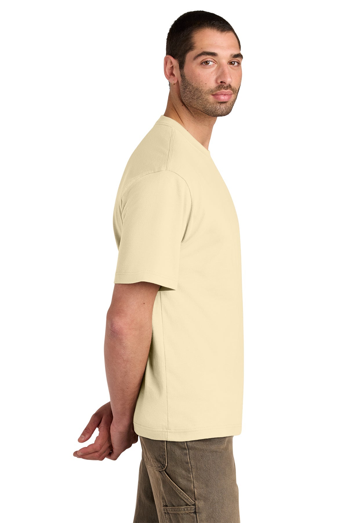 District Heavyweight Very Important Custom Tee's, Griege
