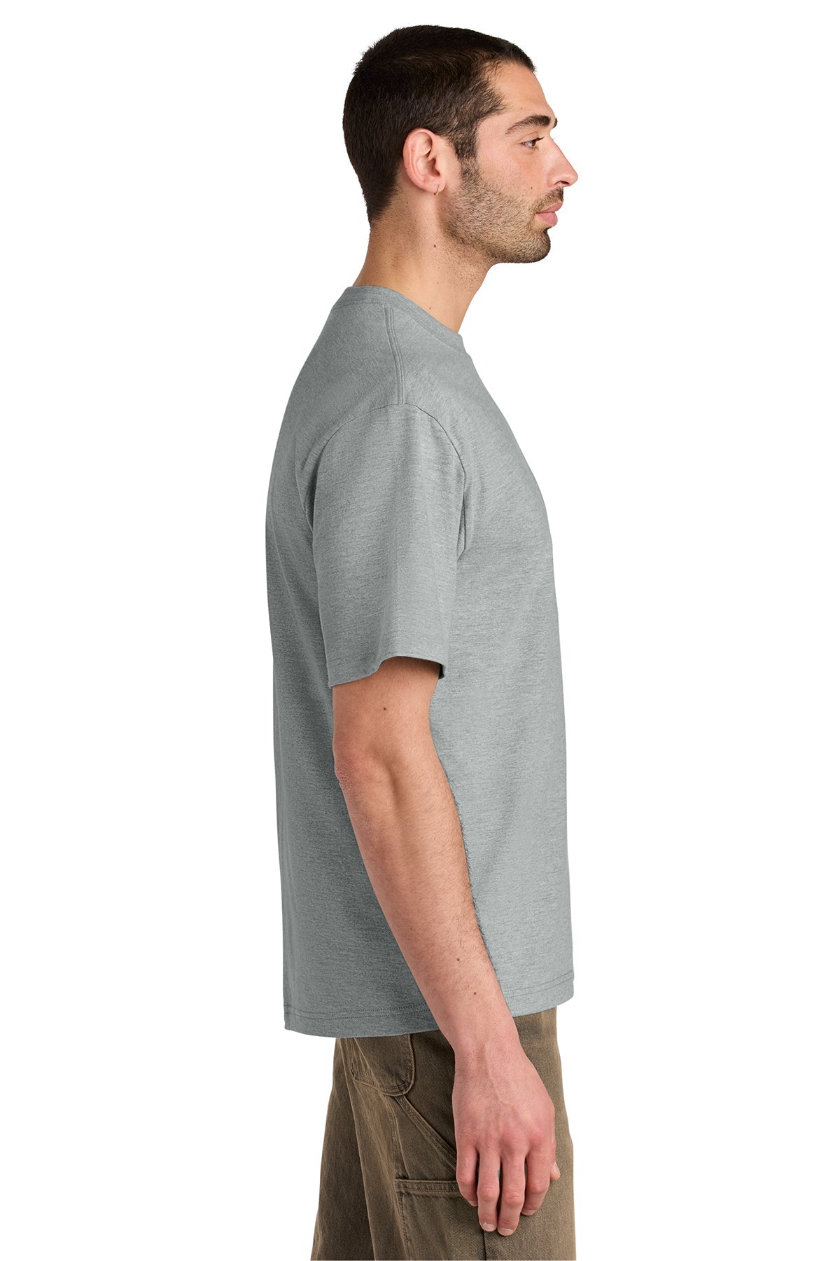 District Heavyweight Very Important Custom Tee's, Light Heather Grey [United Rolls]