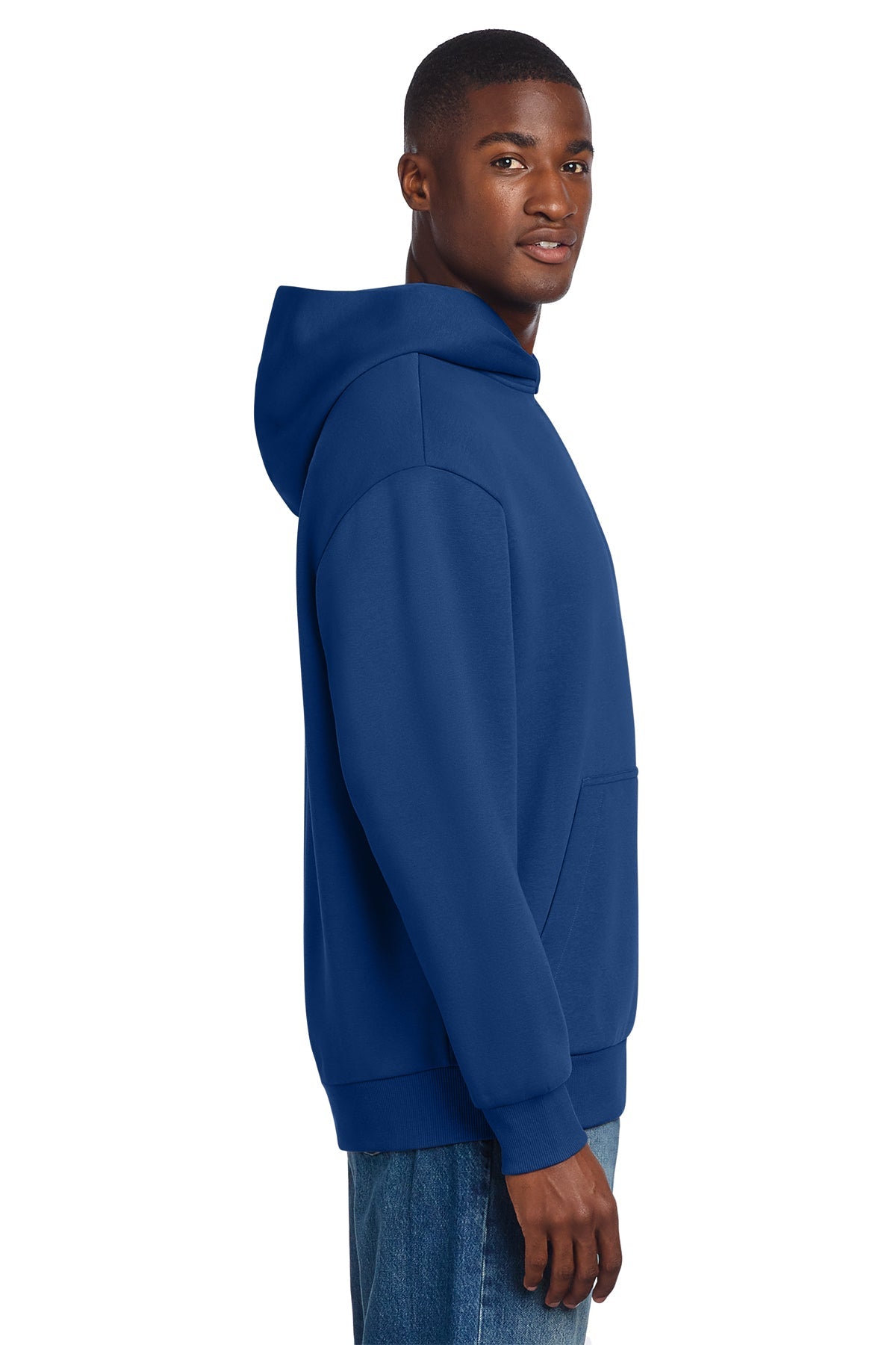 District V.I.T. Heavyweight Custom Fleece Hoodies, Deep Royal