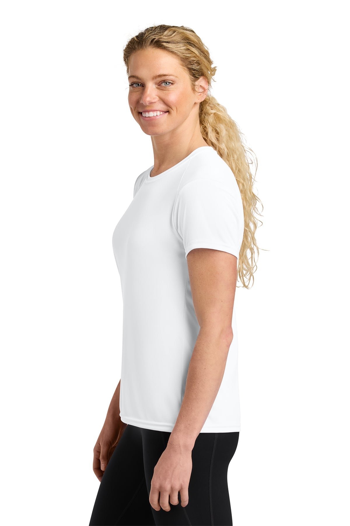 A4 Women’s Cooling Performance Custom Short Sleeve Tee's, White