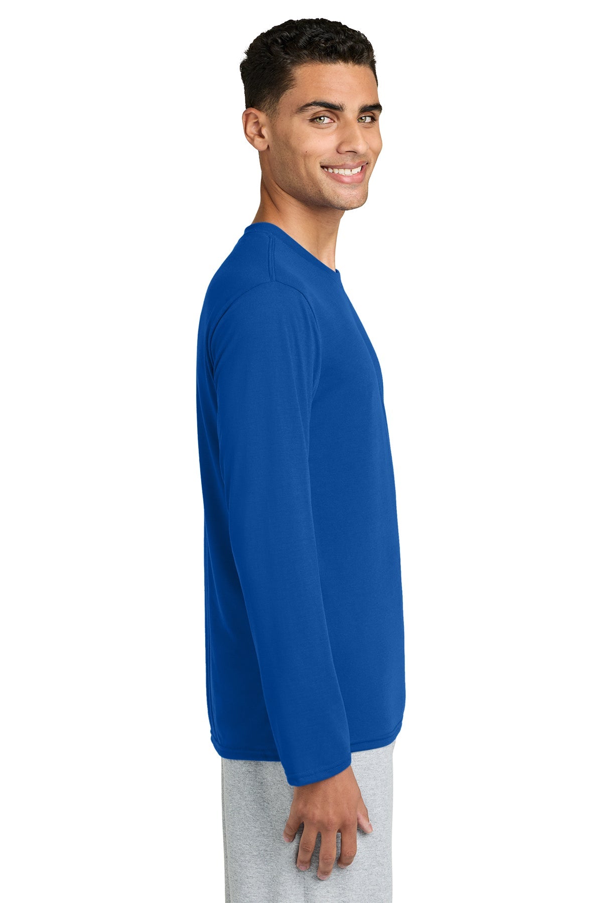 gildan performance long sleeve t shirt 42400 royal