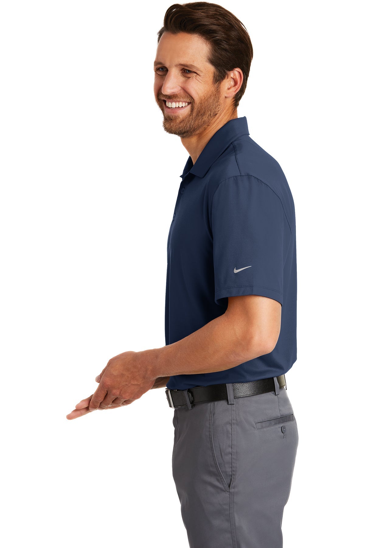 Nike Dri-FIT Legacy Customized Polos, Midnight Navy [Kizen]