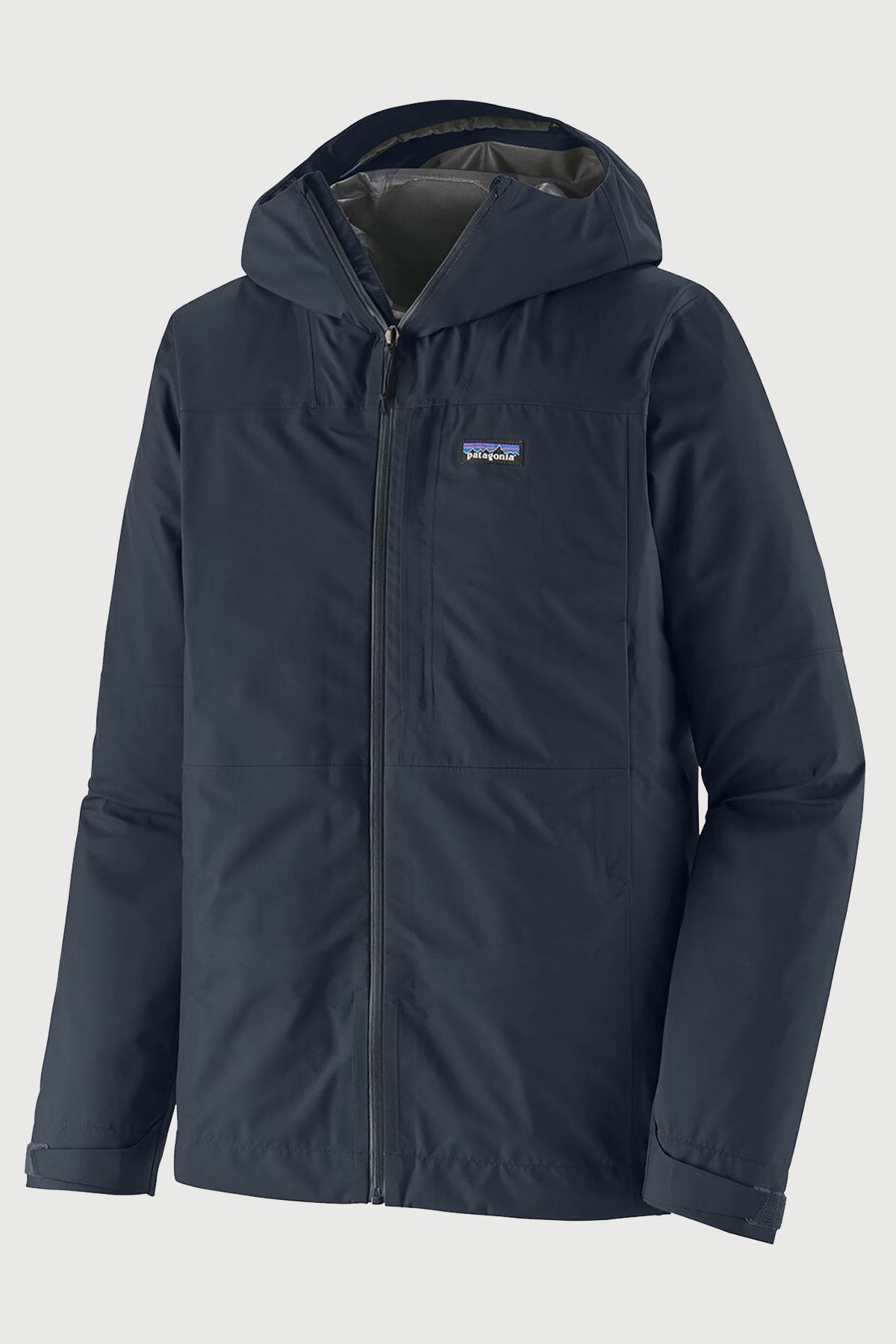 Branded Patagonia Boulder Fork Custom Rain Jackets, Smolder Blue