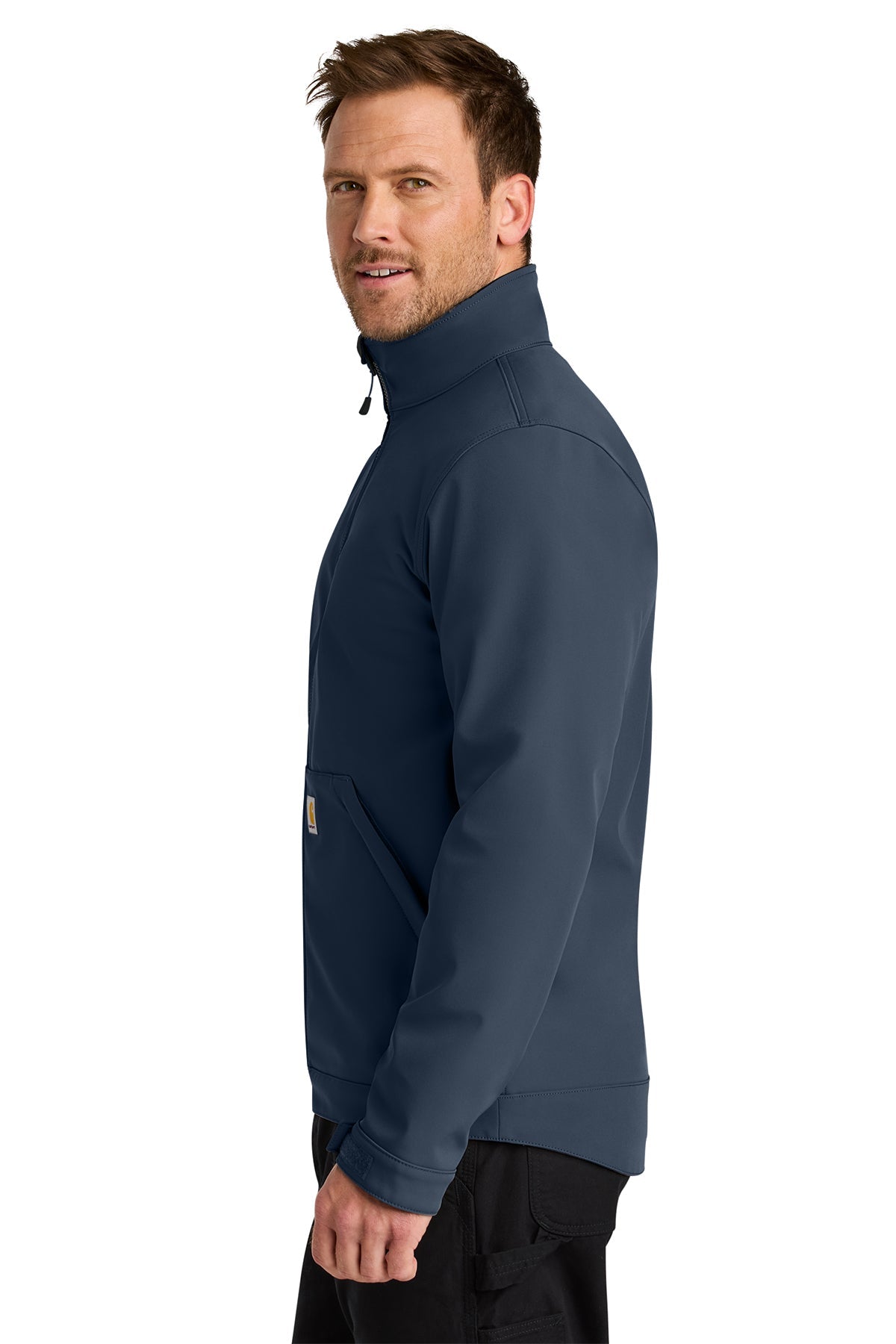 Carhartt Rain Defender Soft Shell Custom Jackets, Navy