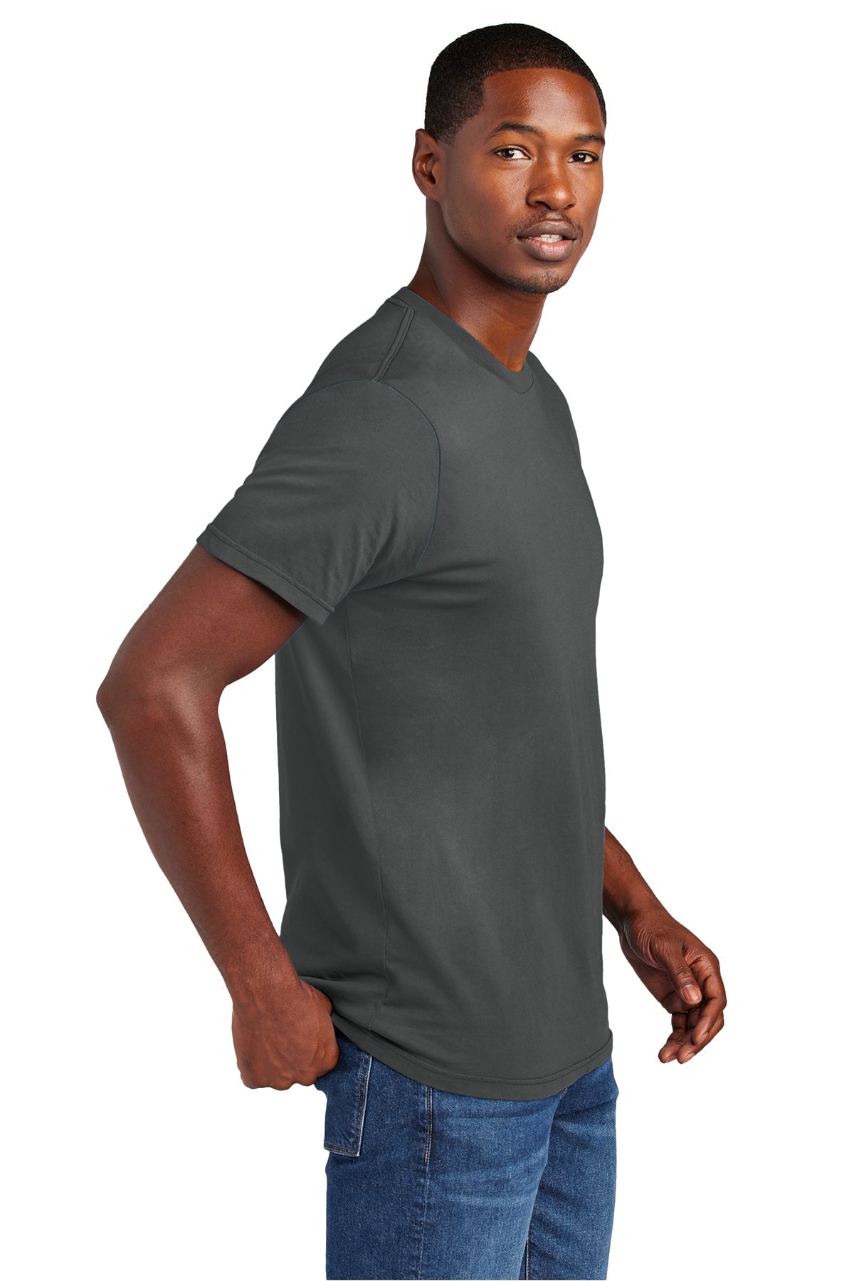District Wash Custom Tee's, Graphite