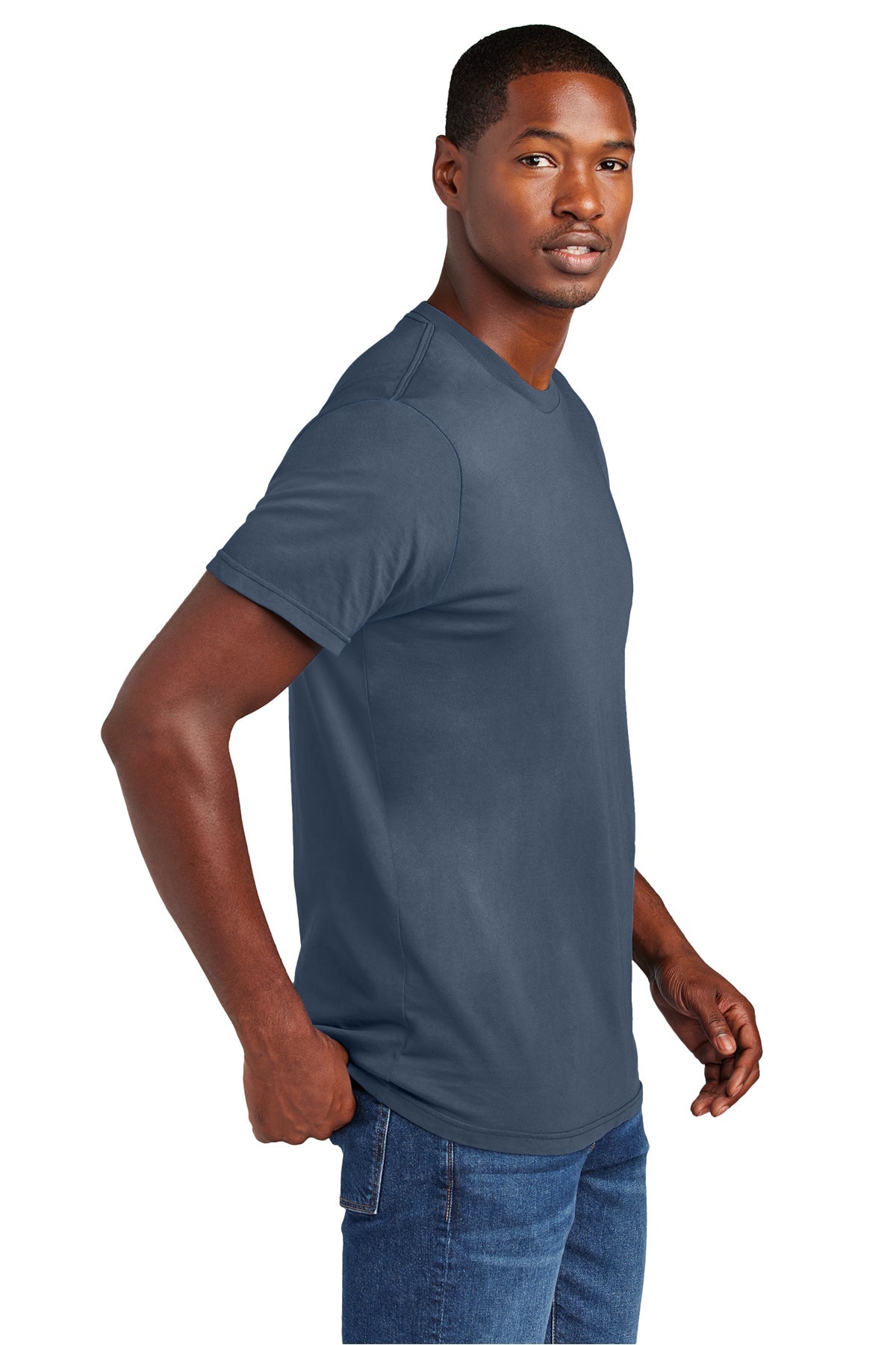 District Wash Custom Tee's, True Navy
