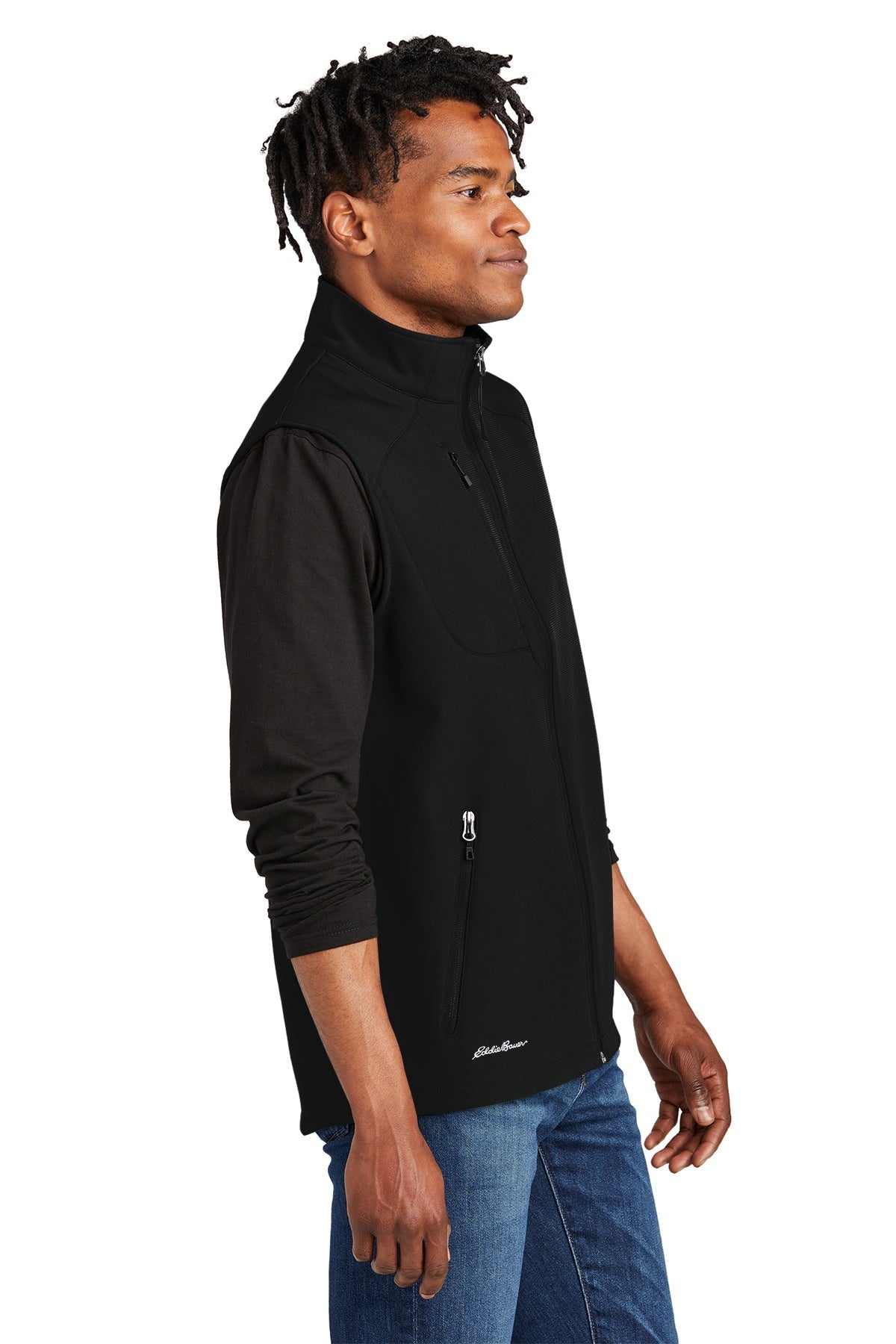 Eddie Bauer Stretch Soft Shell Custom Vests, Deep Black [Casa Di Sassi  Crafted Collection Fall 2026]