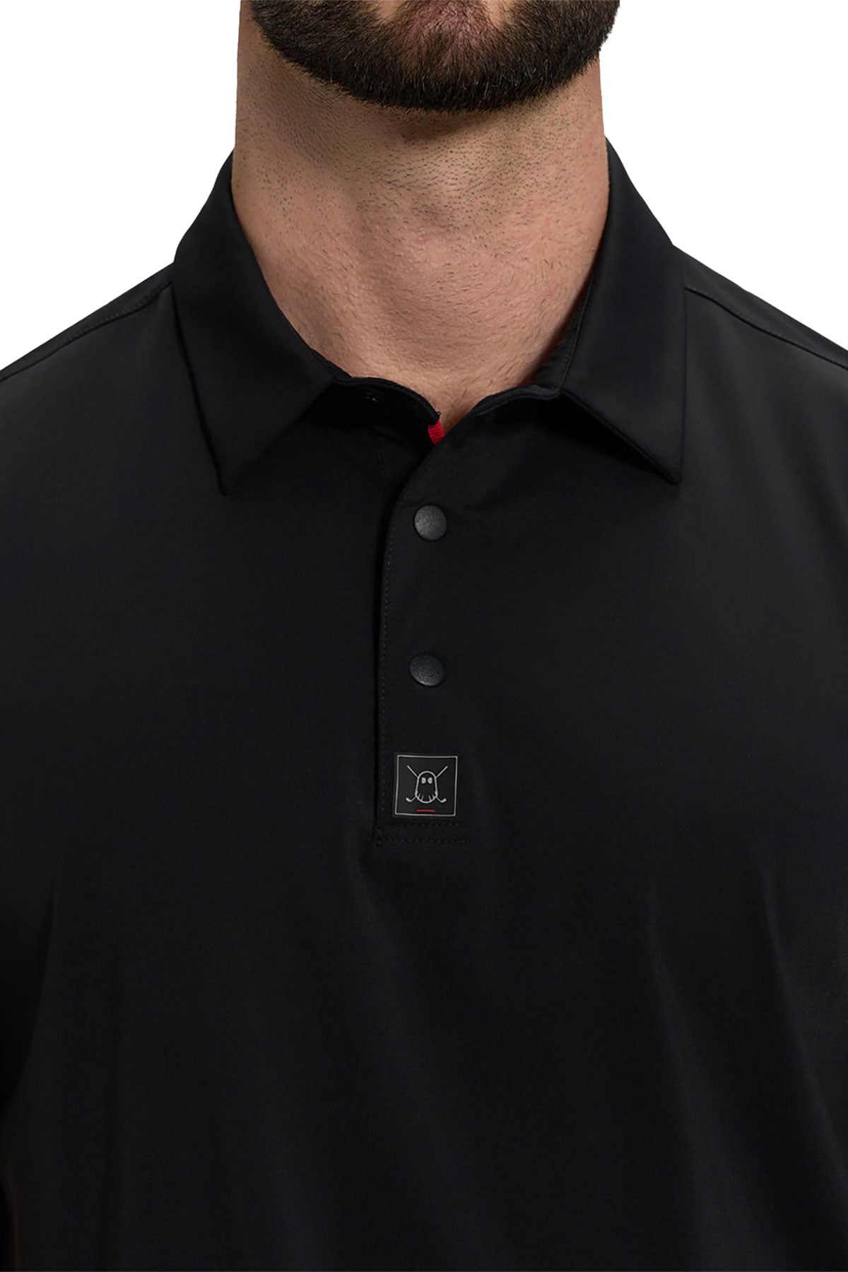 Ghost Golf Core Custom Polos, Black