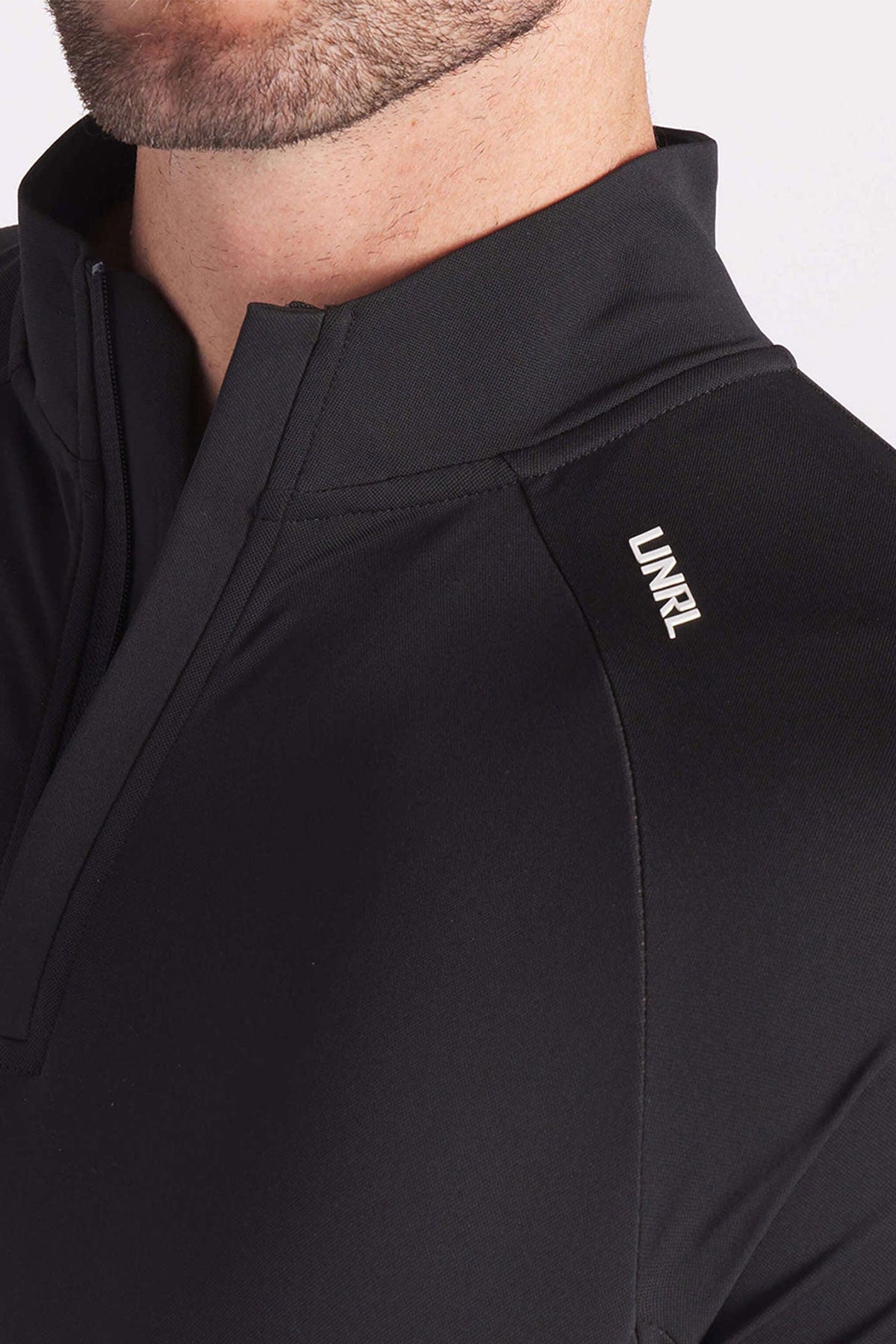 UNRL Highlands Custom Quarter Zips, Black [Executive Construction]