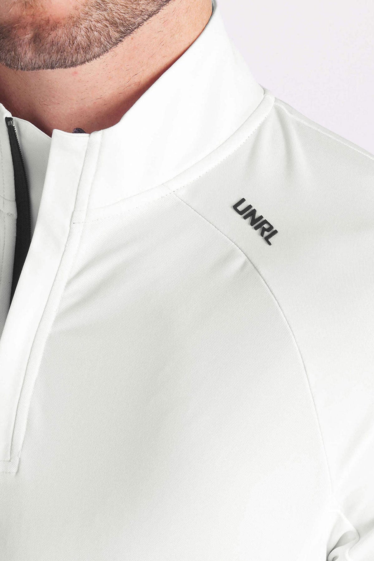 UNRL Highlands Custom Quarter Zips, Eggshell