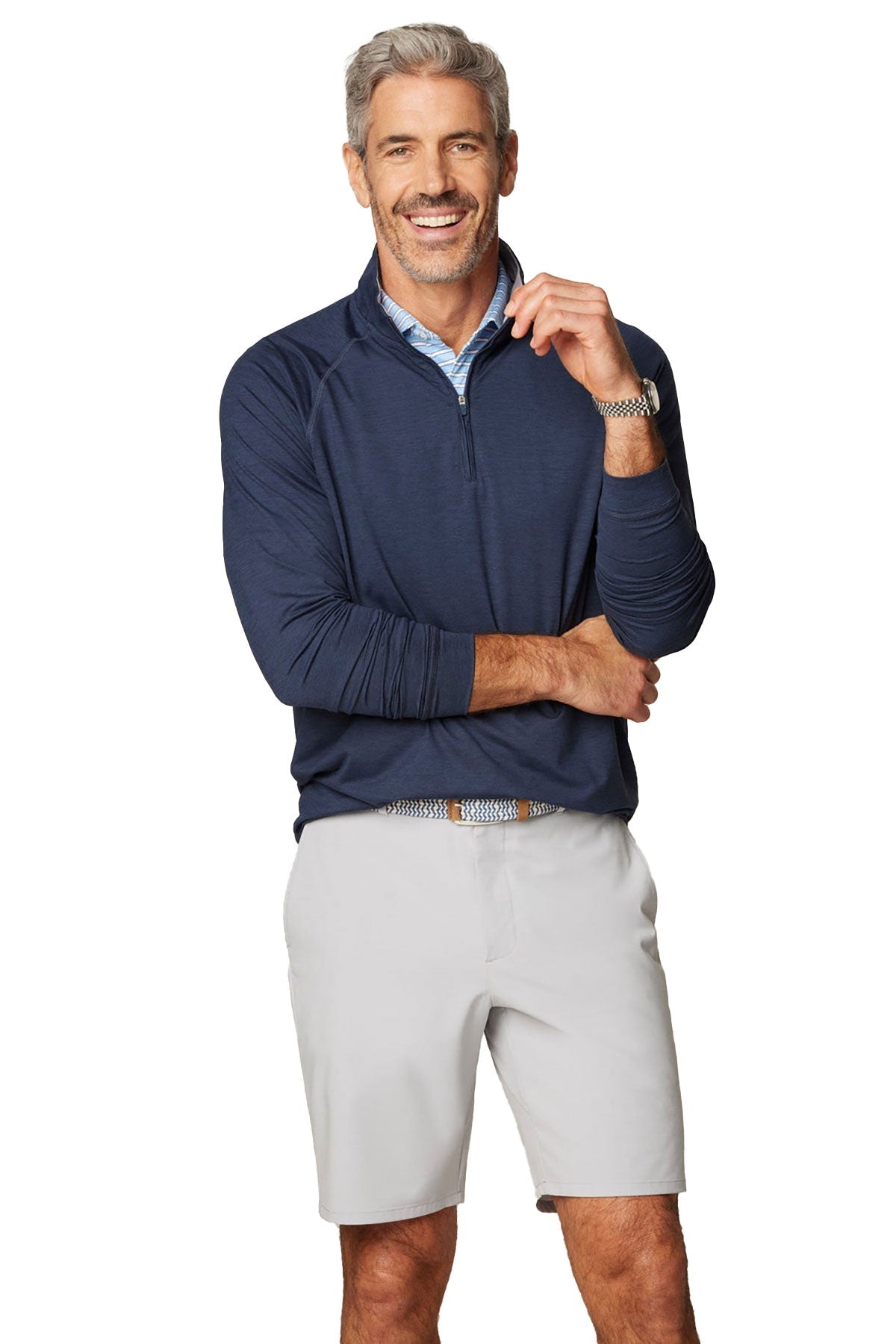 Johnnie O Freeborne Performance 1/4 Zip Custom Pullovers, Wake [TotalMed SURGE Store]