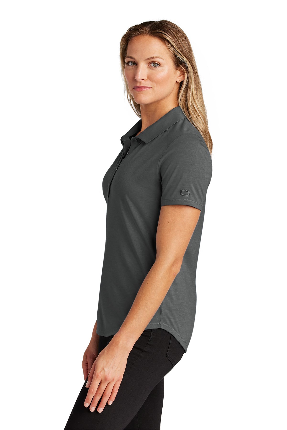 OGIO Ladies Motion Custom Polos, Tarmac Grey