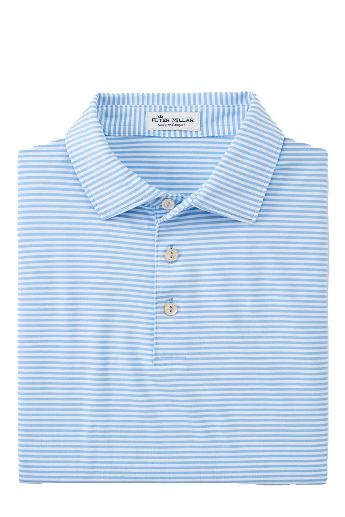 Peter Millar Hales Performance Custom Polos, Cottage Blue [Carolina Angel Network]