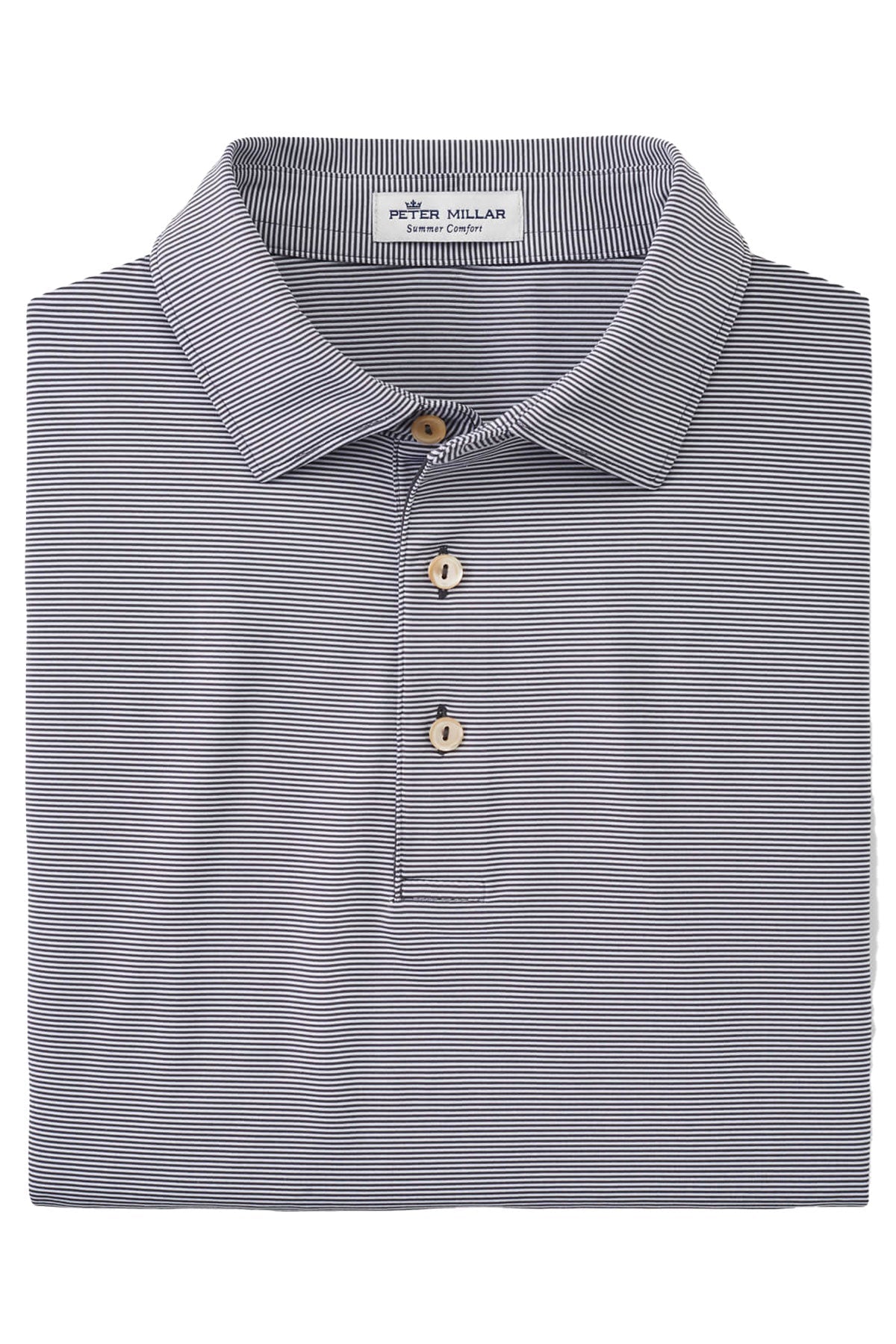 Peter Millar Jubilee Stripe Custom Polos, Iron