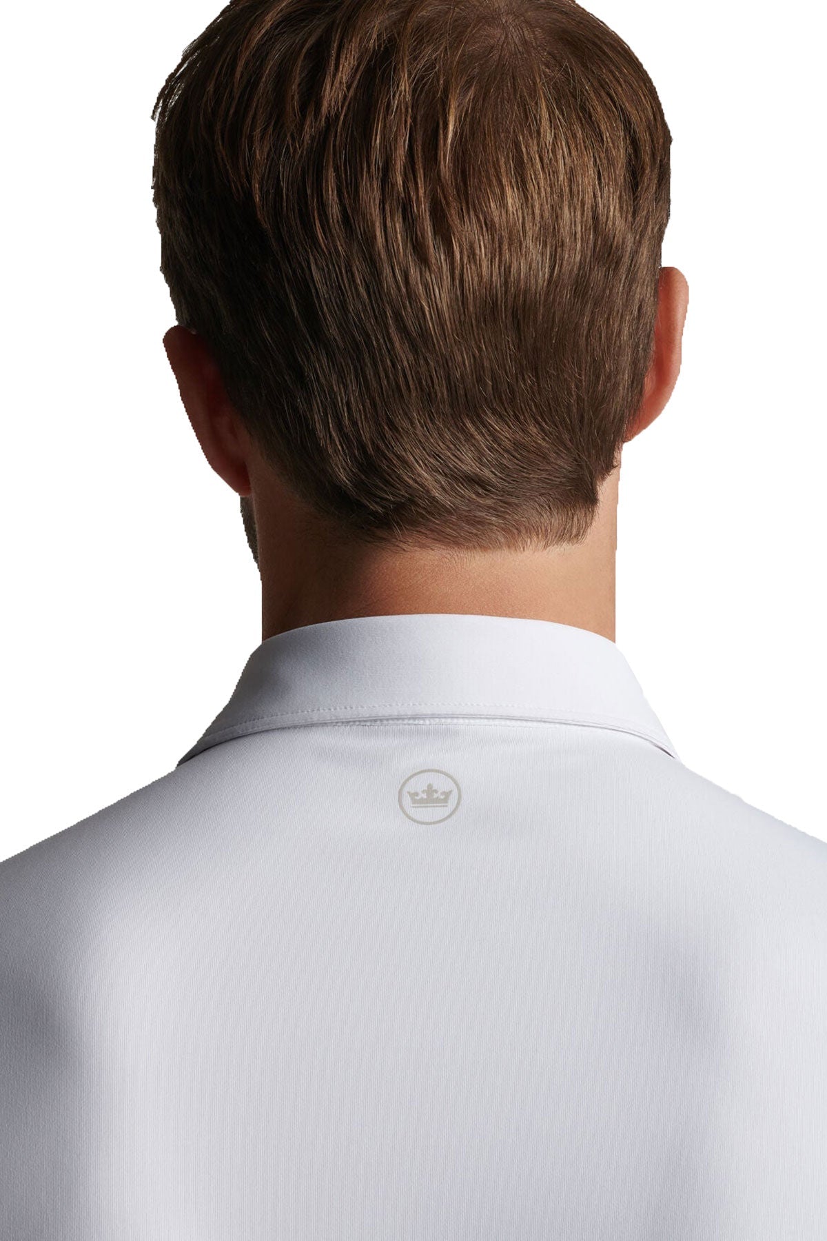Peter Millar Solid Jersey Custom Polos, White