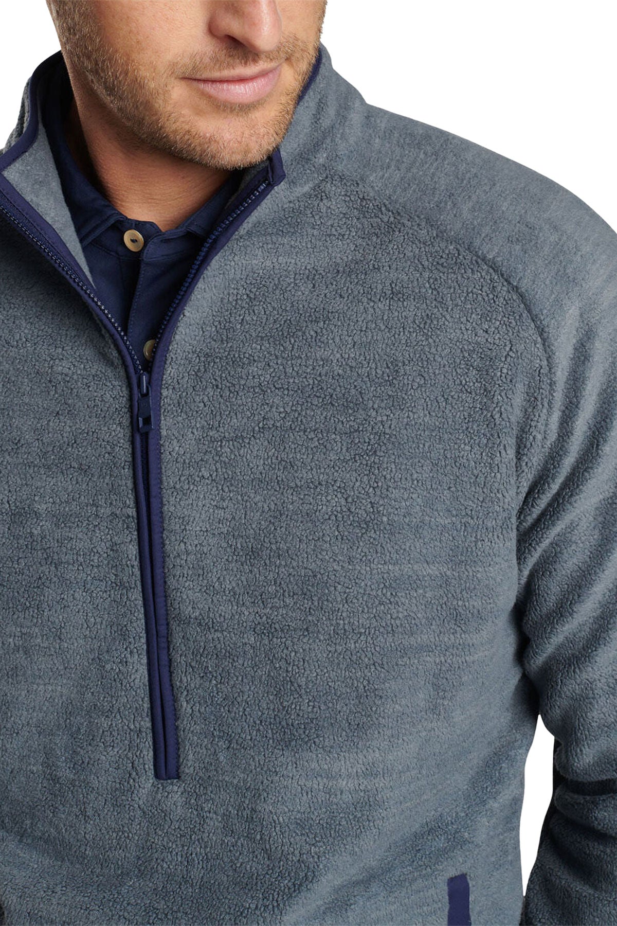 Peter Millar Fade Custom Half-Zips, Iron