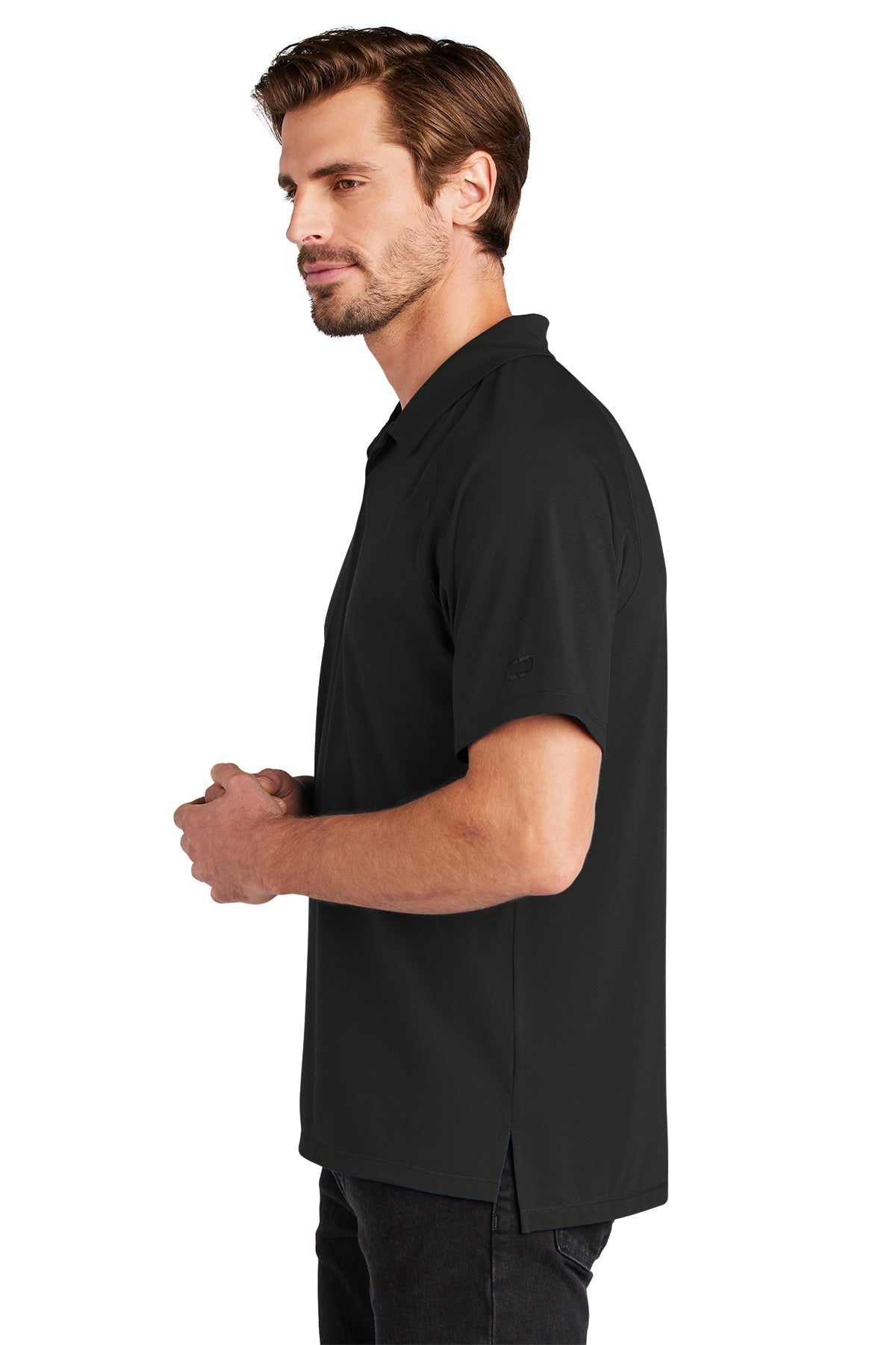OGIO Motion Custom Polos, Blacktop [Stratolaunch]