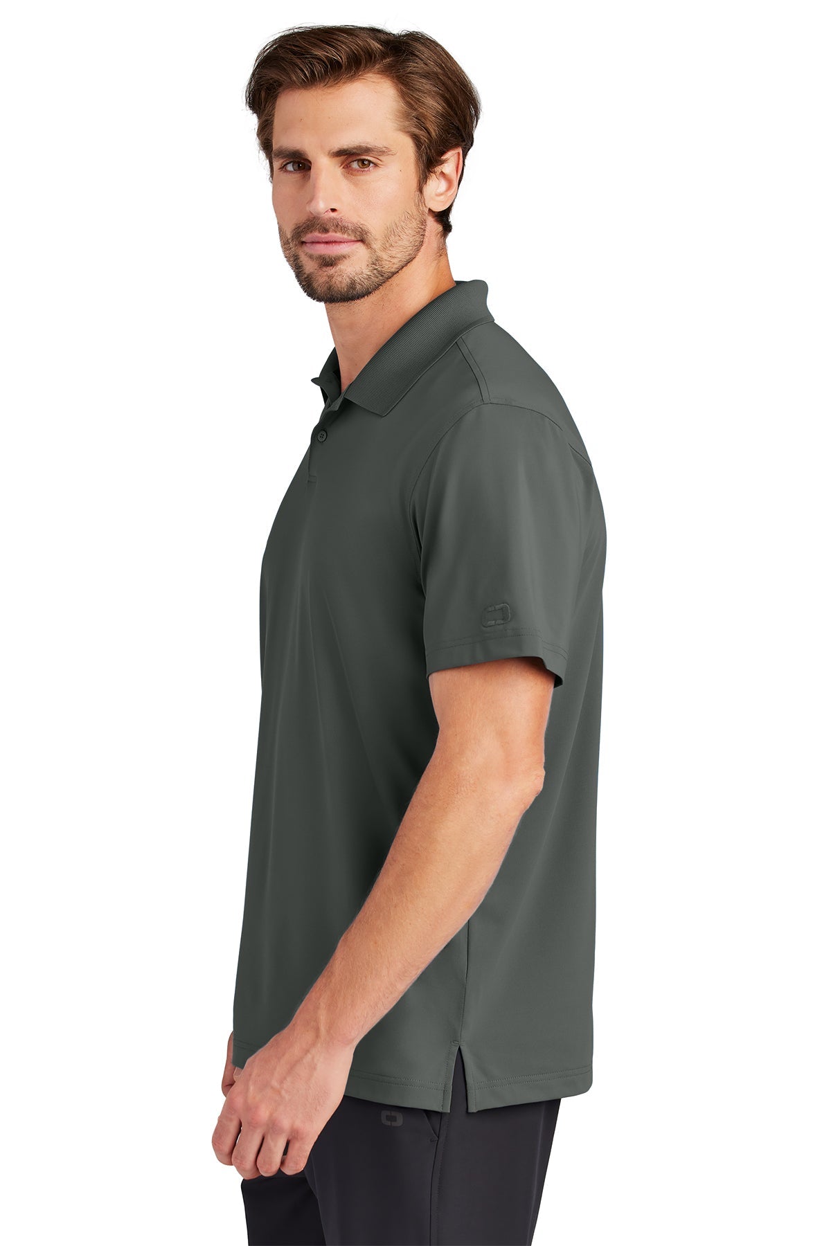 OGIO Regain Custom Polos, Tarmac Grey [Homie Real estate]