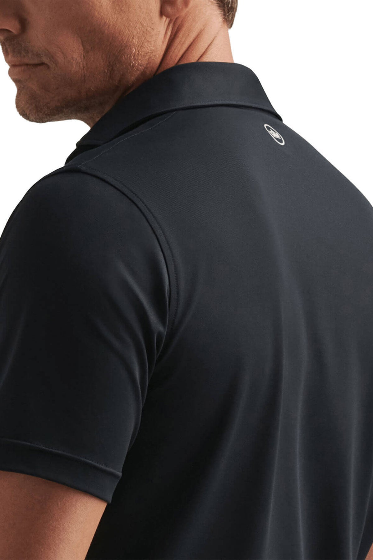 Peter Millar Soul Performance Mesh Custom Polos, Black [OneTouch]