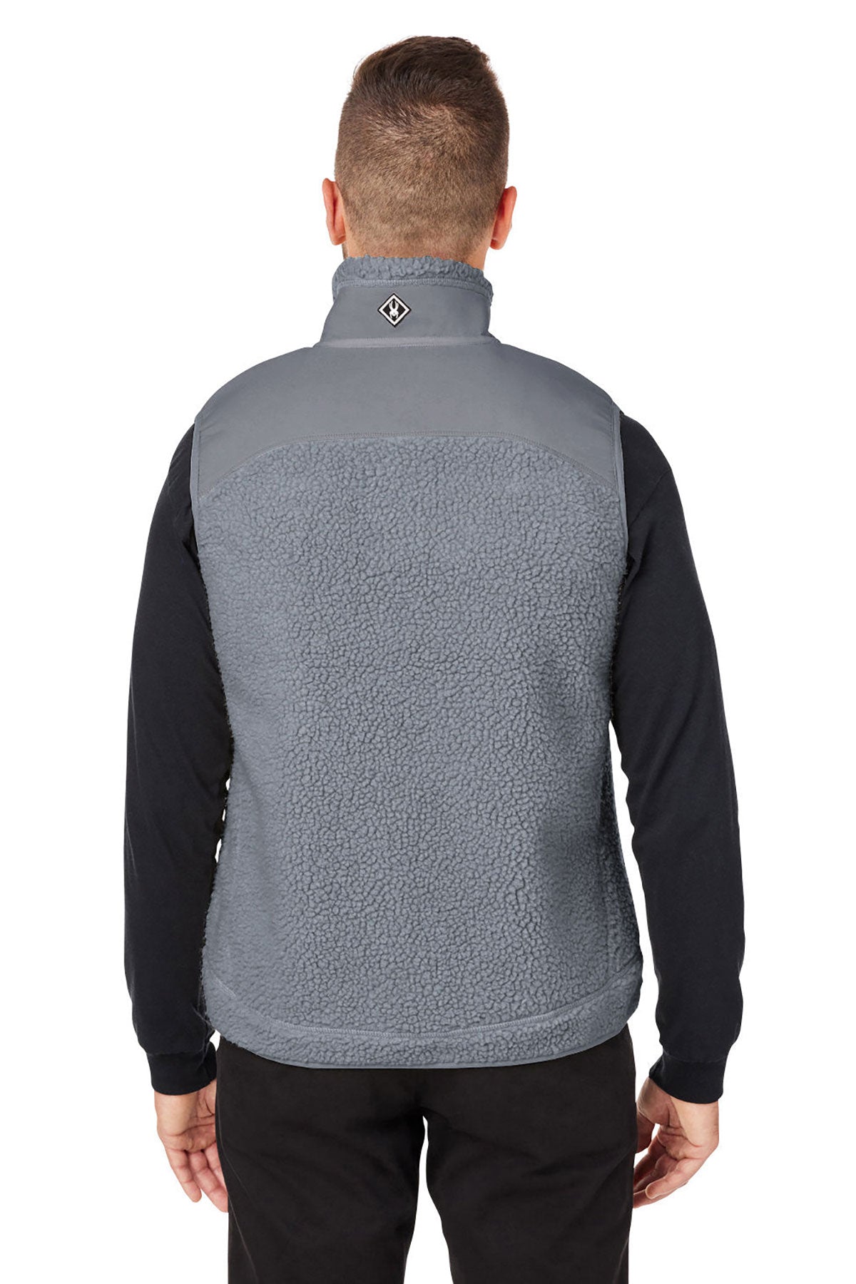 Custom Spyder Unisex Venture Sherpa Vests, Polar