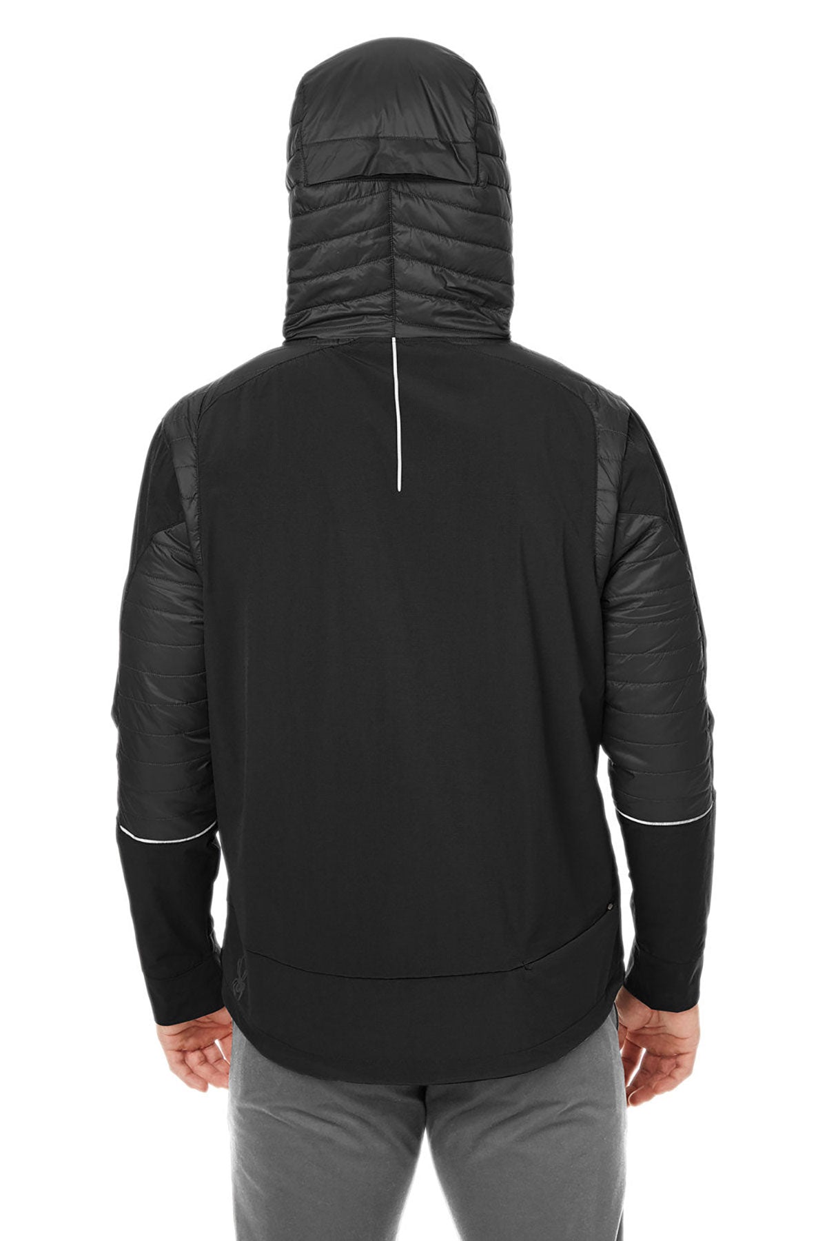 Custom Spyder Men's Powerglyde Jackets, Black