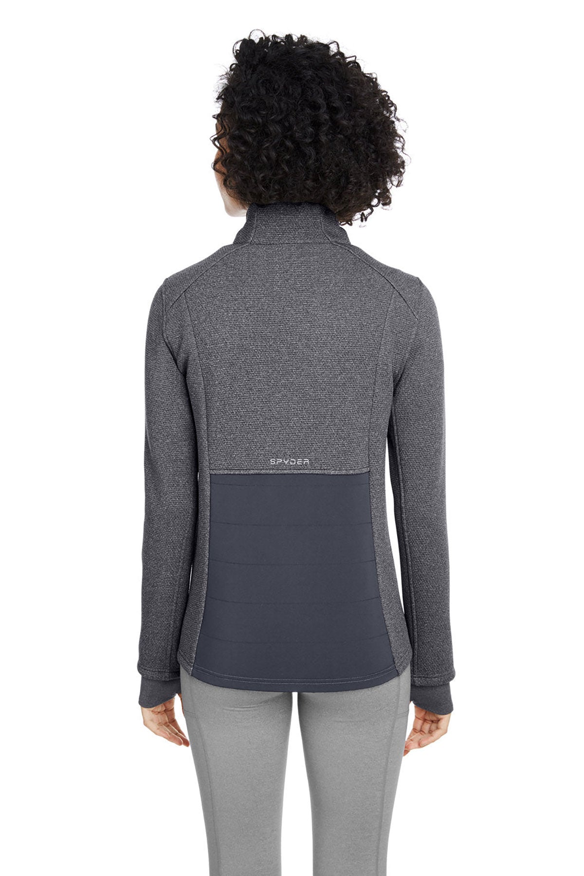 Spyder Ladies' Pursuit Commuter Jackets, Black Hthr Pol