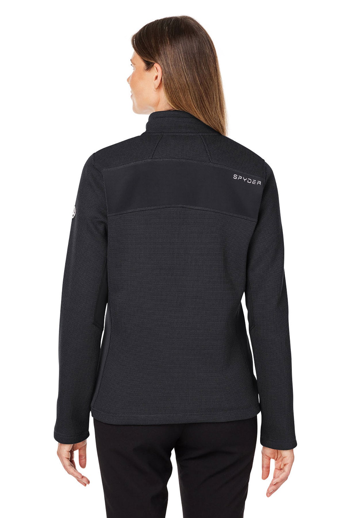 Custom Spyder Ladies' Constant Canyon Sweaters, Black