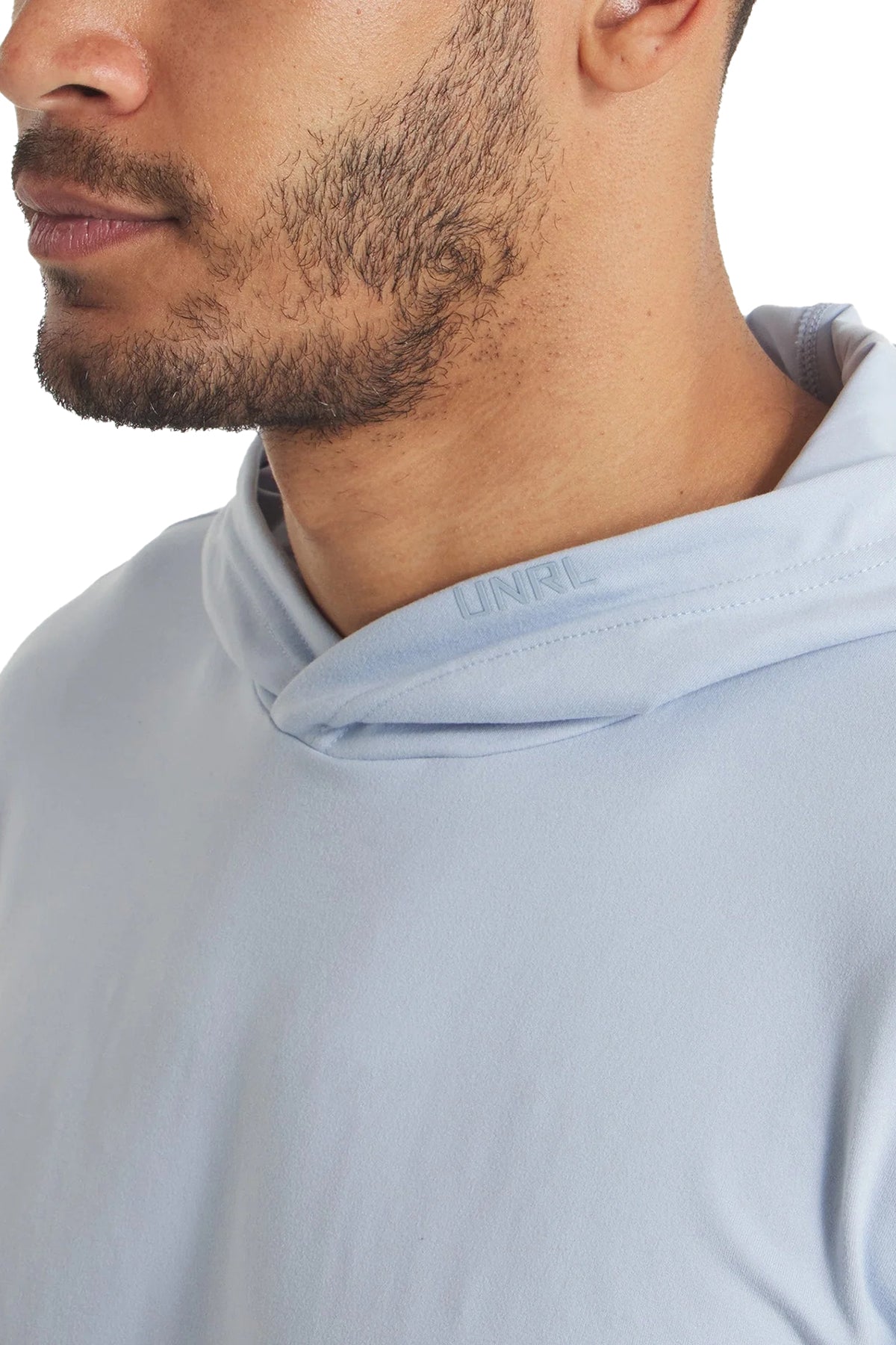 UNRL Ultra Hooded Custom Long Sleeves, Sky Blue