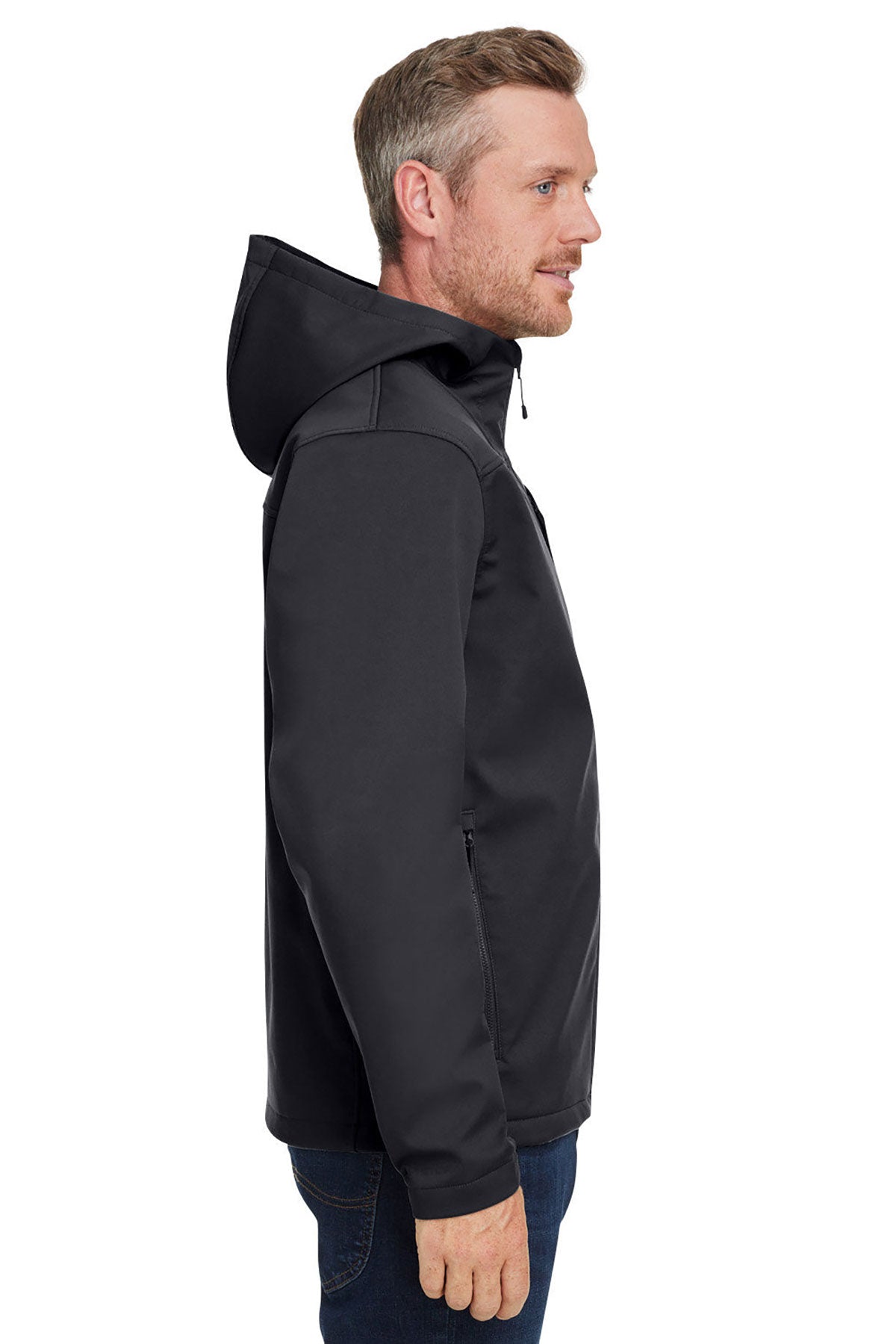 Under Armour Men's CGI Shield Hooded Branded Jackets, Black