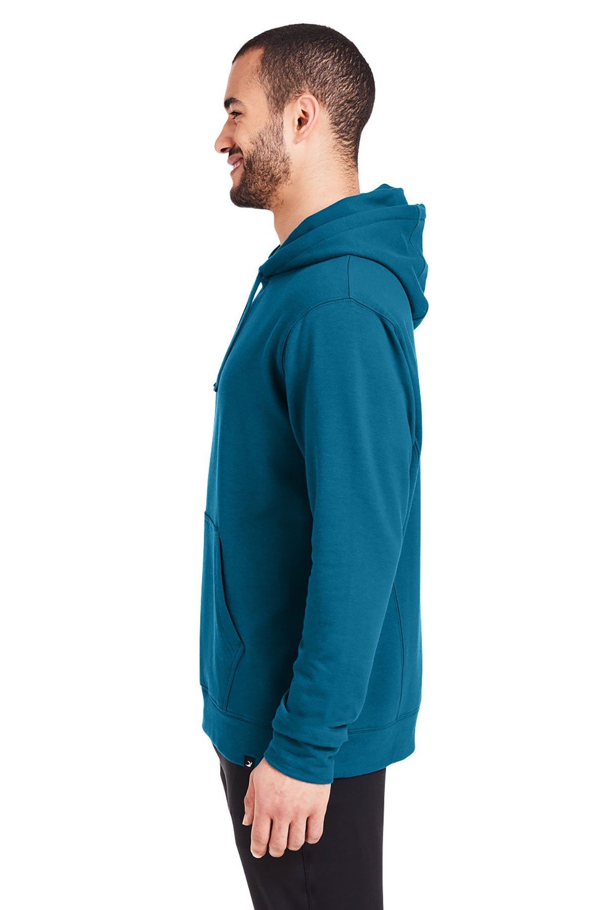 Glyder Mens Atlas Hooded Custom Sweatshirts, Moroccan Blue