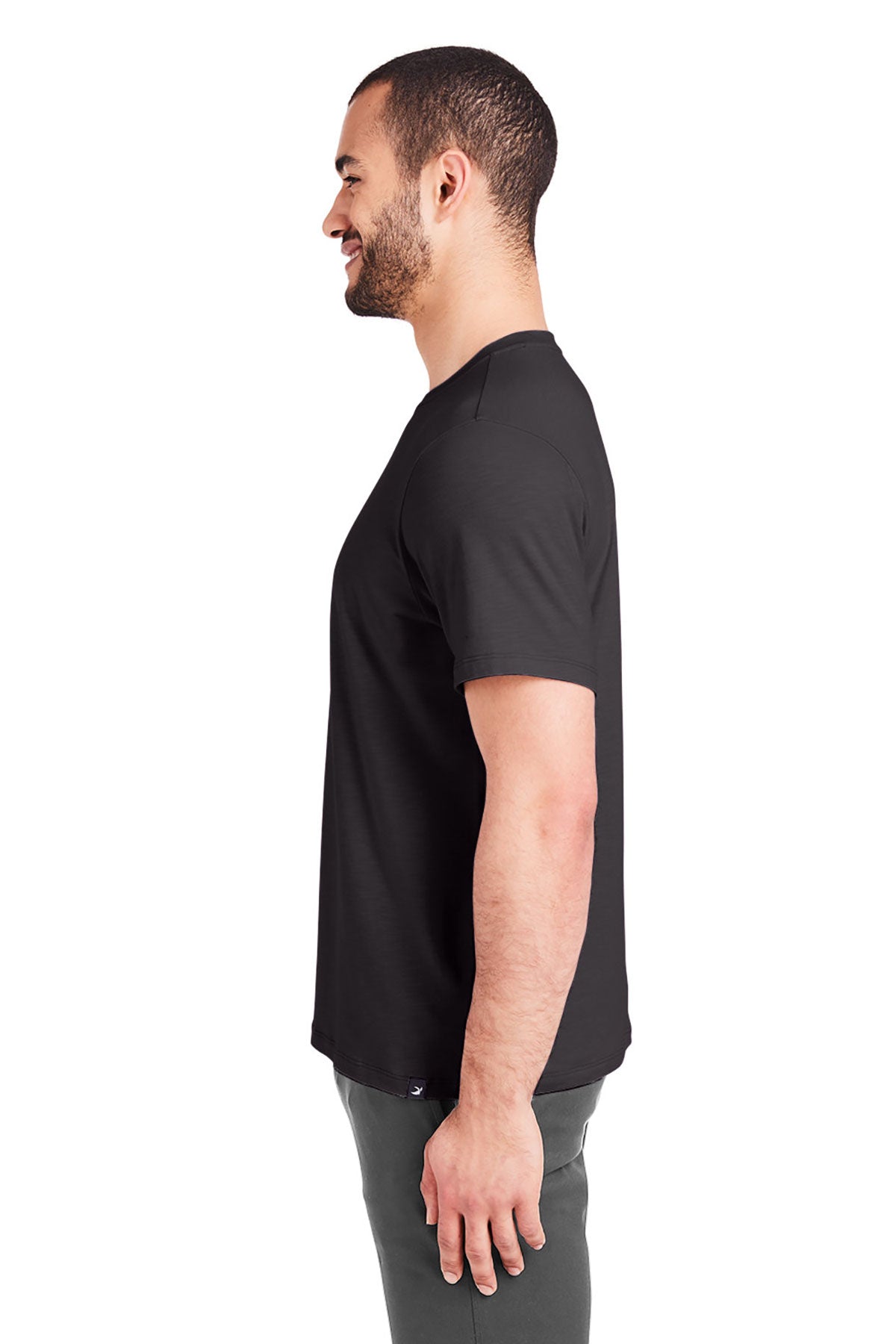Glyder Mens Lumasof Custom T-Shirts, Black
