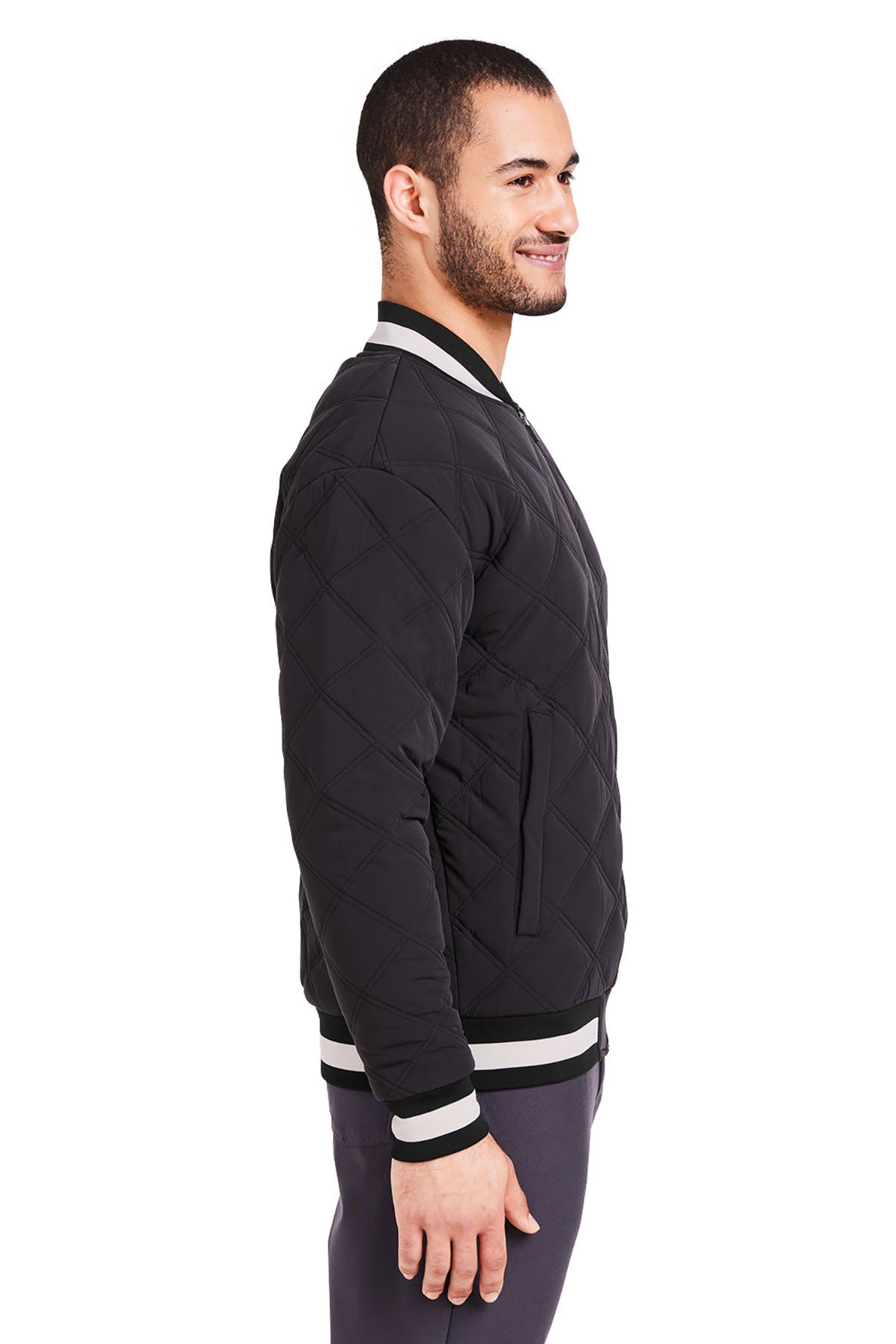 Glyder Unisex Varsity Custom Jackets, Black