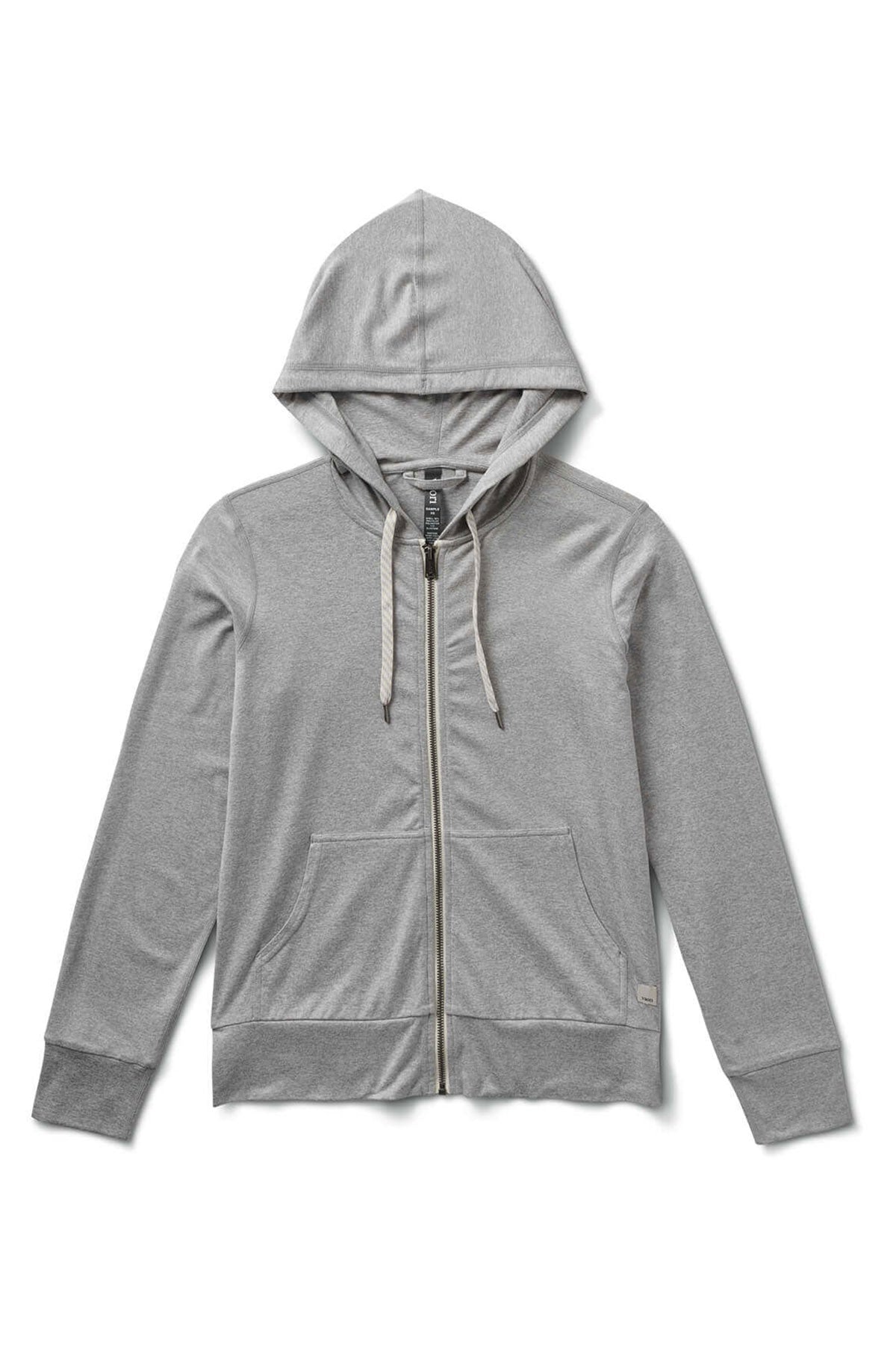 Vuori Women's 2.0 Halo Performance Custom Hoodies, Pale Heather Grey [webite 4]