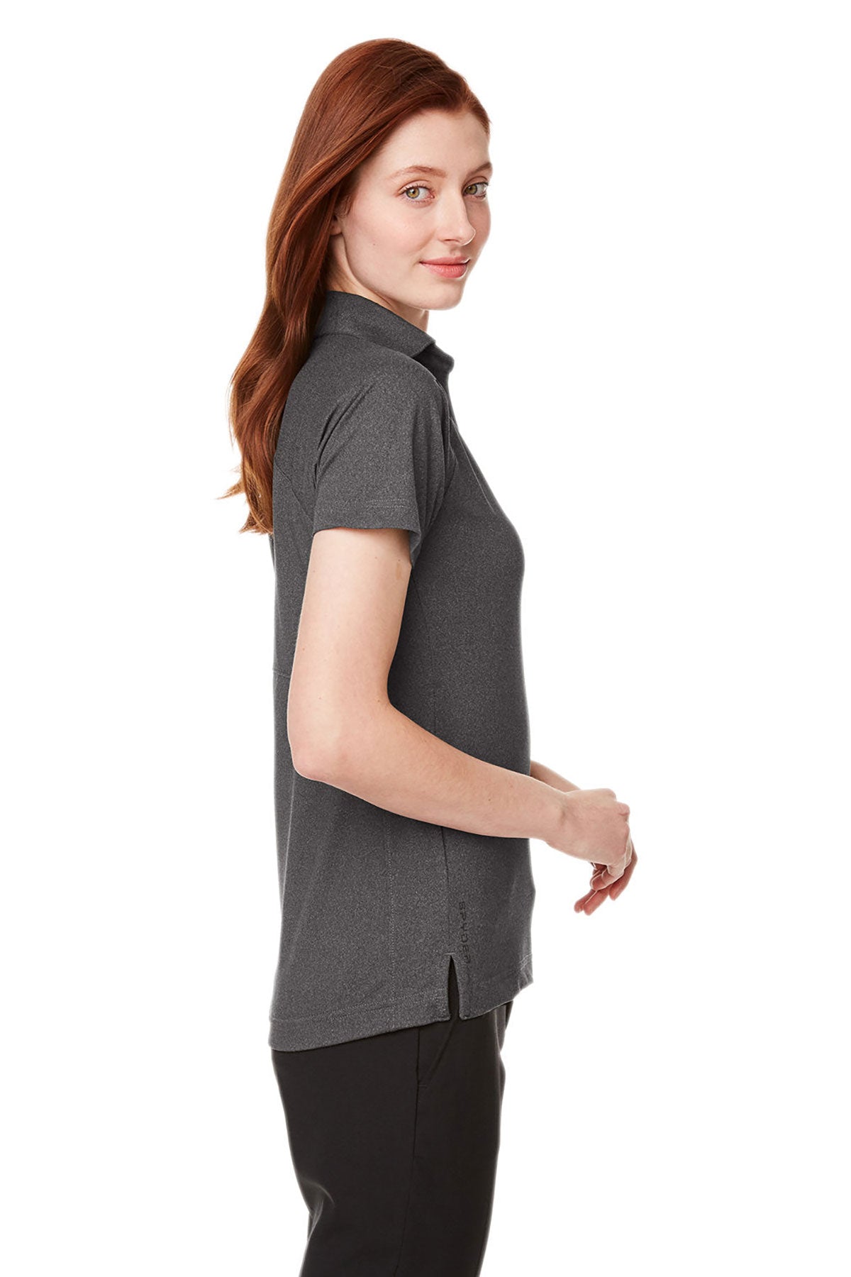 Custom Spyder Ladies' Spyre Polos, Black Frost