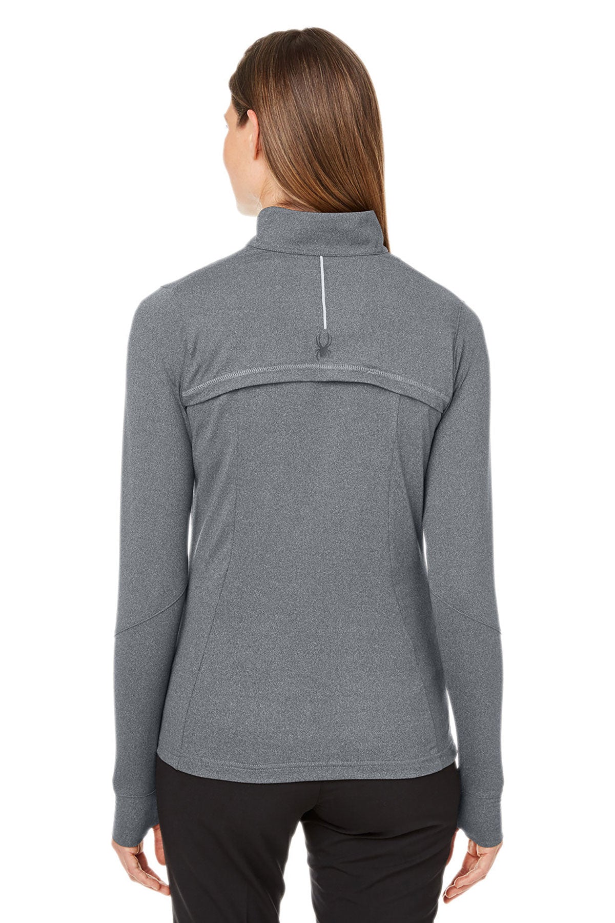 Custom Spyder Ladies' Spyre Quarter-Zips, Polar Frost