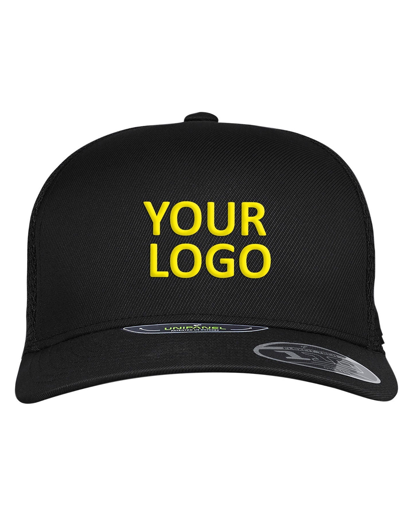 Spyder Radykl Flexfit Custom Trucker Hats, Black [Olive Crest]