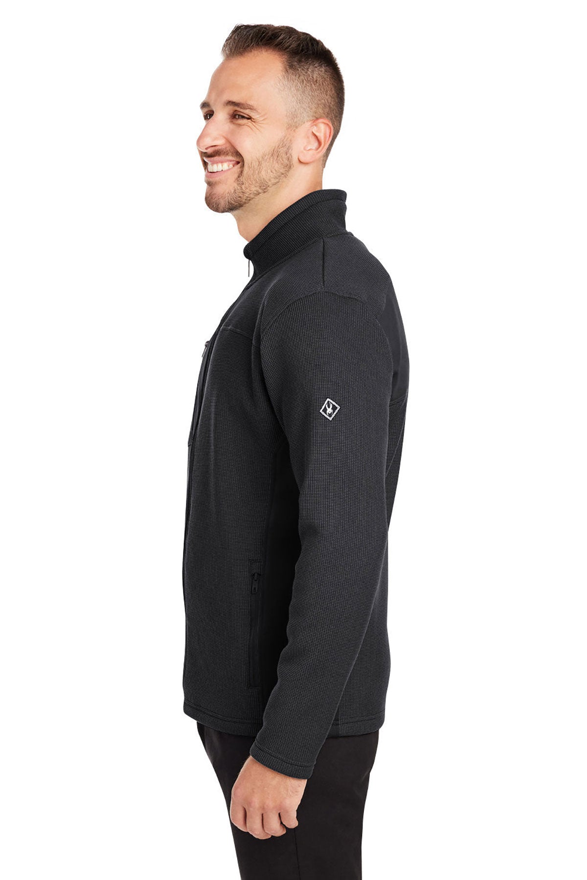 Custom Spyder Men's Constant Canyon Sweaters, Black