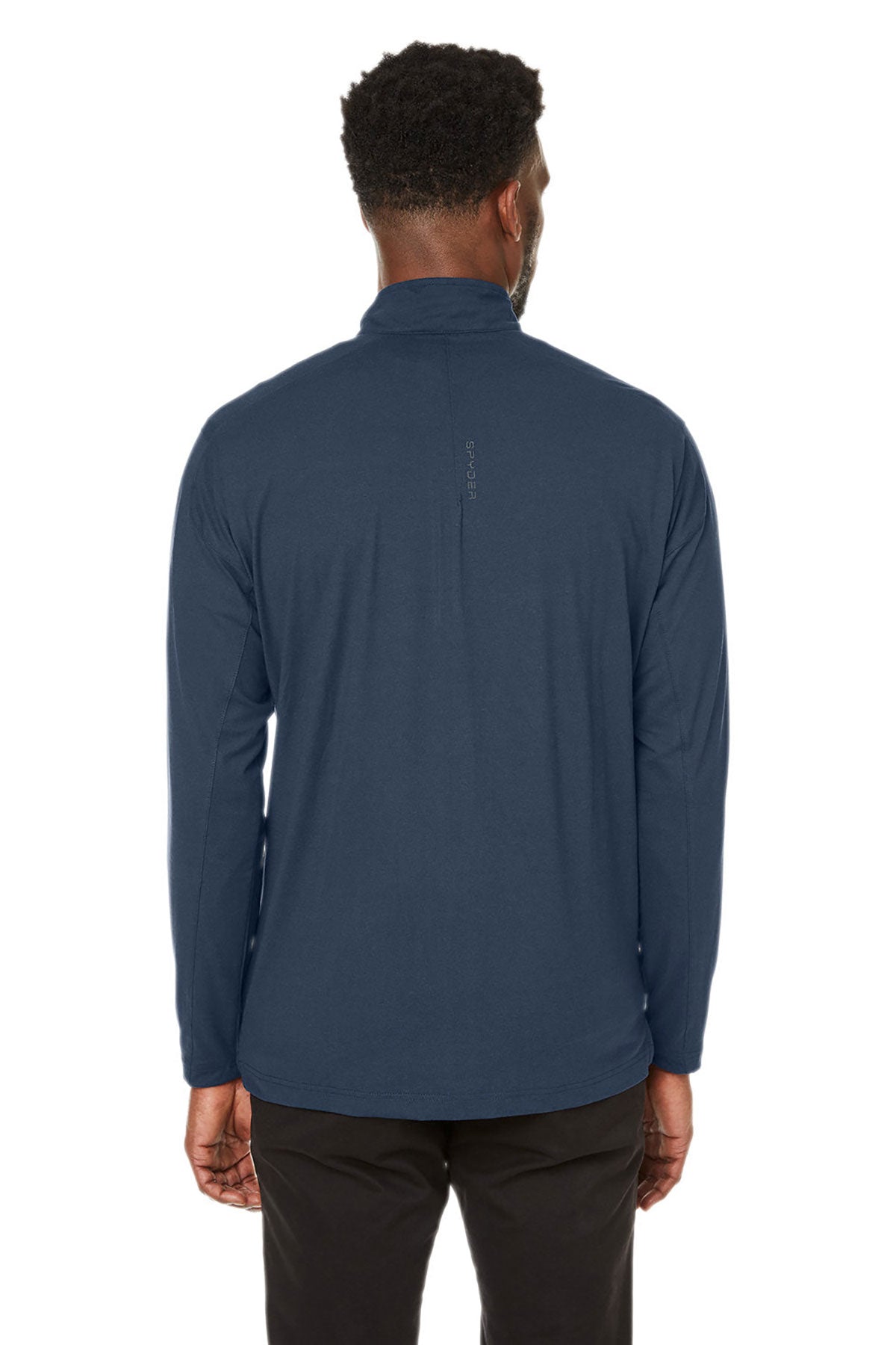 Custom Spyder Men's Spyre Quarter-Zips, Frontier Frost