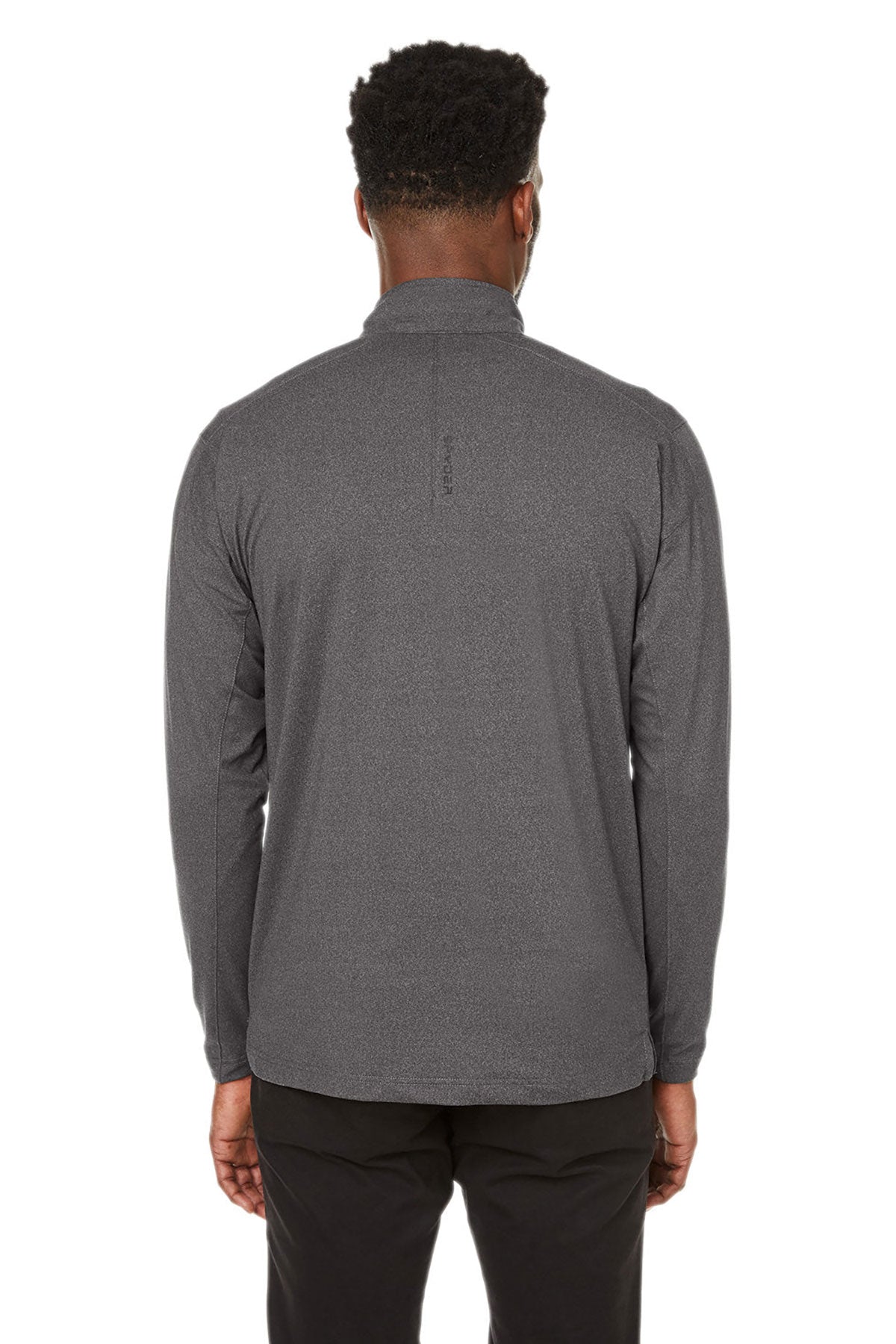 Custom Spyder Men's Spyre Quarter-Zips, Black Frost