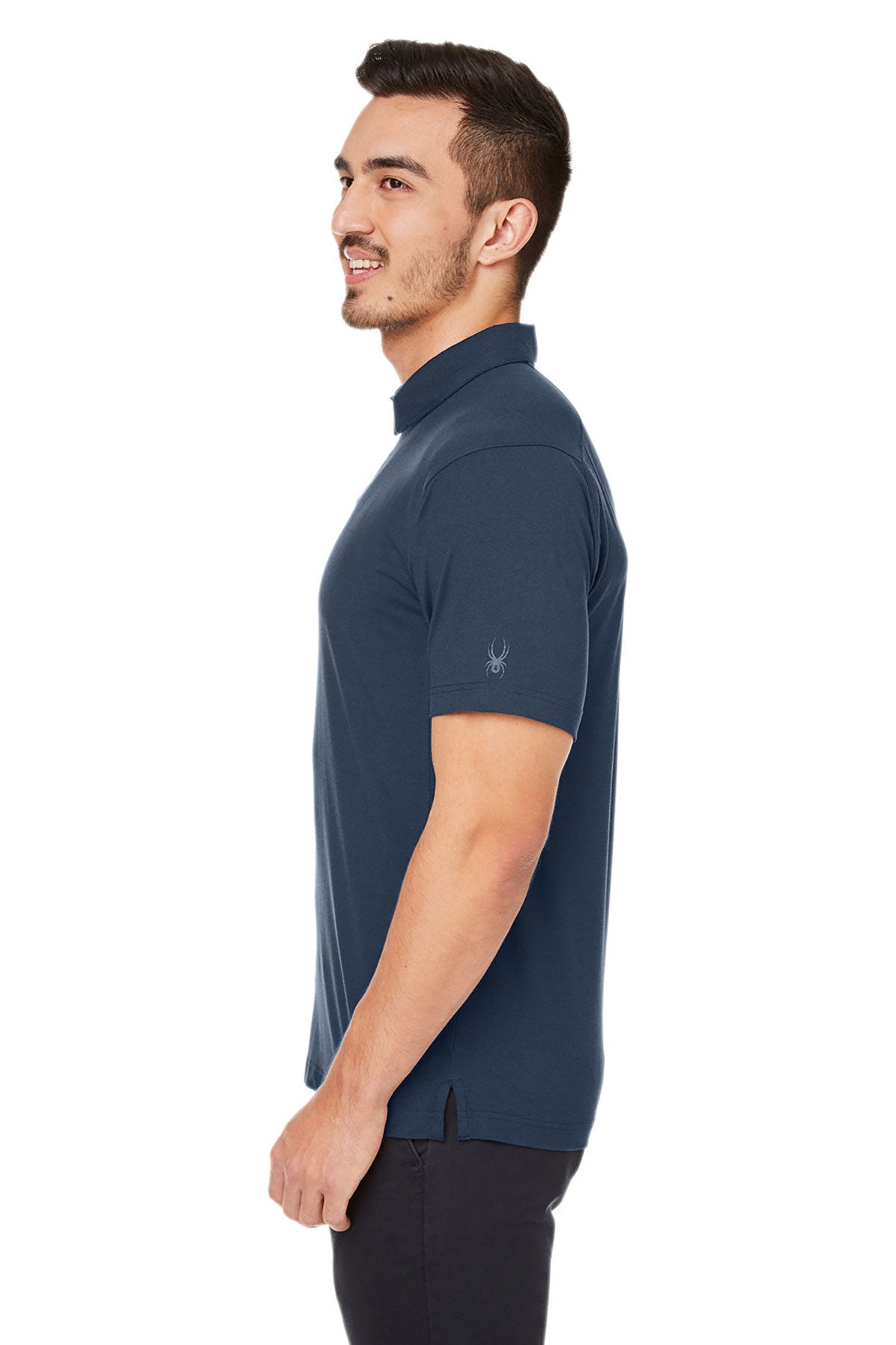 Custom Spyder Men's Spyre Polos, Frontier Frost