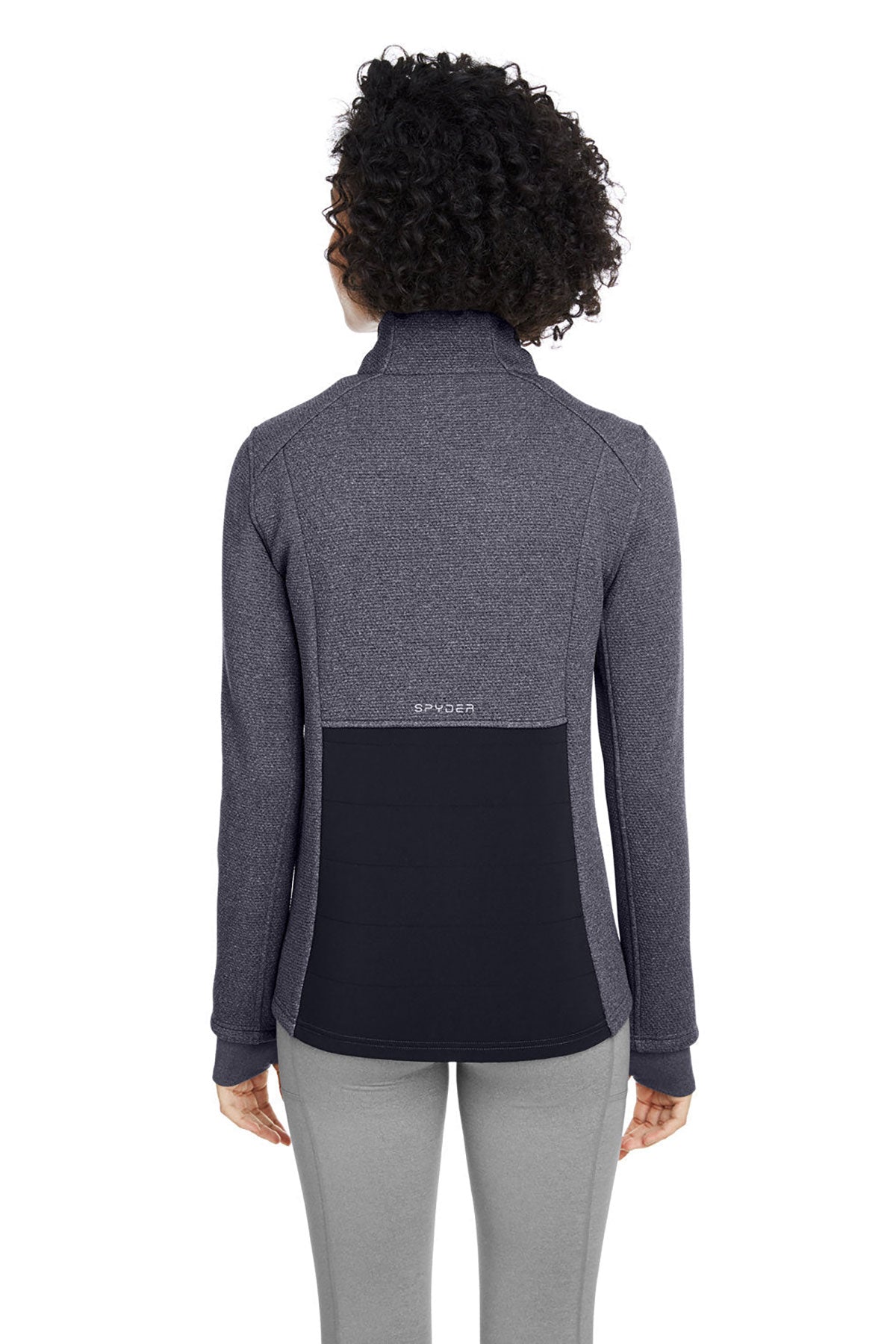 Spyder Ladies' Pursuit Commuter Jackets, Frontr Hthr Blk