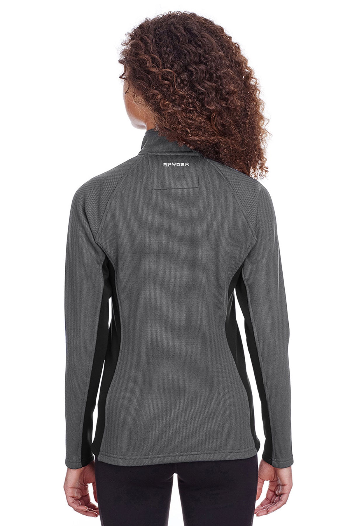 spyder_s16562_polar/ black_company_logo_sweatshirts