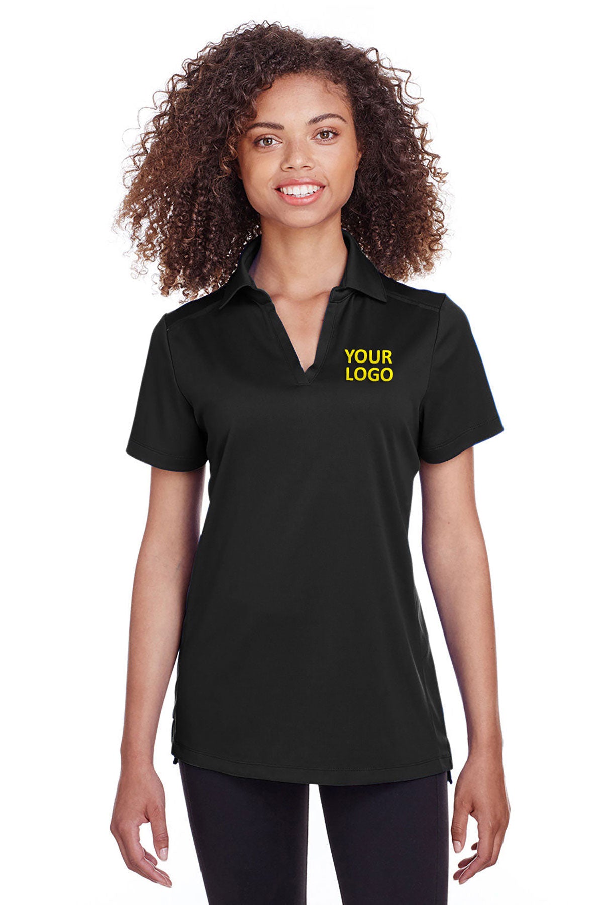 Spyder Ladies Freestyle Polos, Black