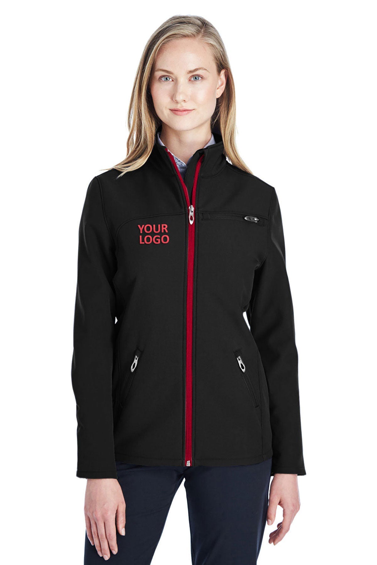 Spyder BLACK/ RED 187337 embroidered jackets for business