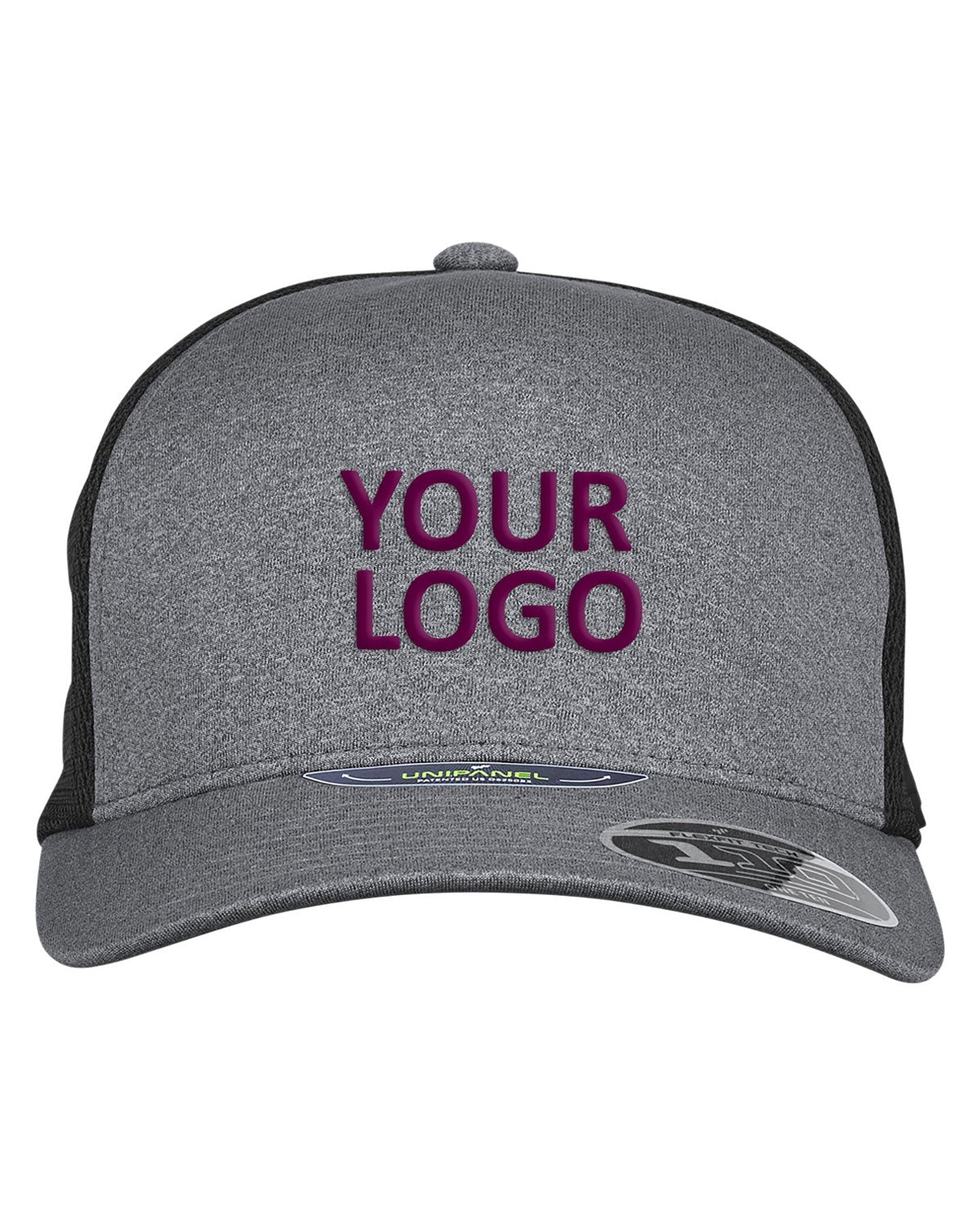 Spyder Radykl Flexfit Custom Trucker Hats, Black/ Black Heather [EHR]