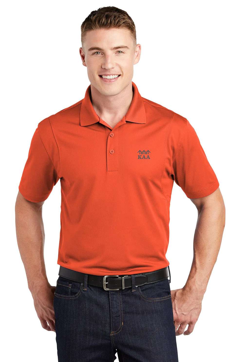 Sport-Tek Micropique Sport-Wick Polo, Deep Orange [Ken Anderson Alliance]