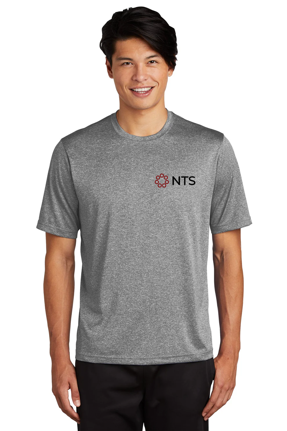 Sport-Tek Tall Heather Contender Tee, Vintage Heather [NexTech Solutions]